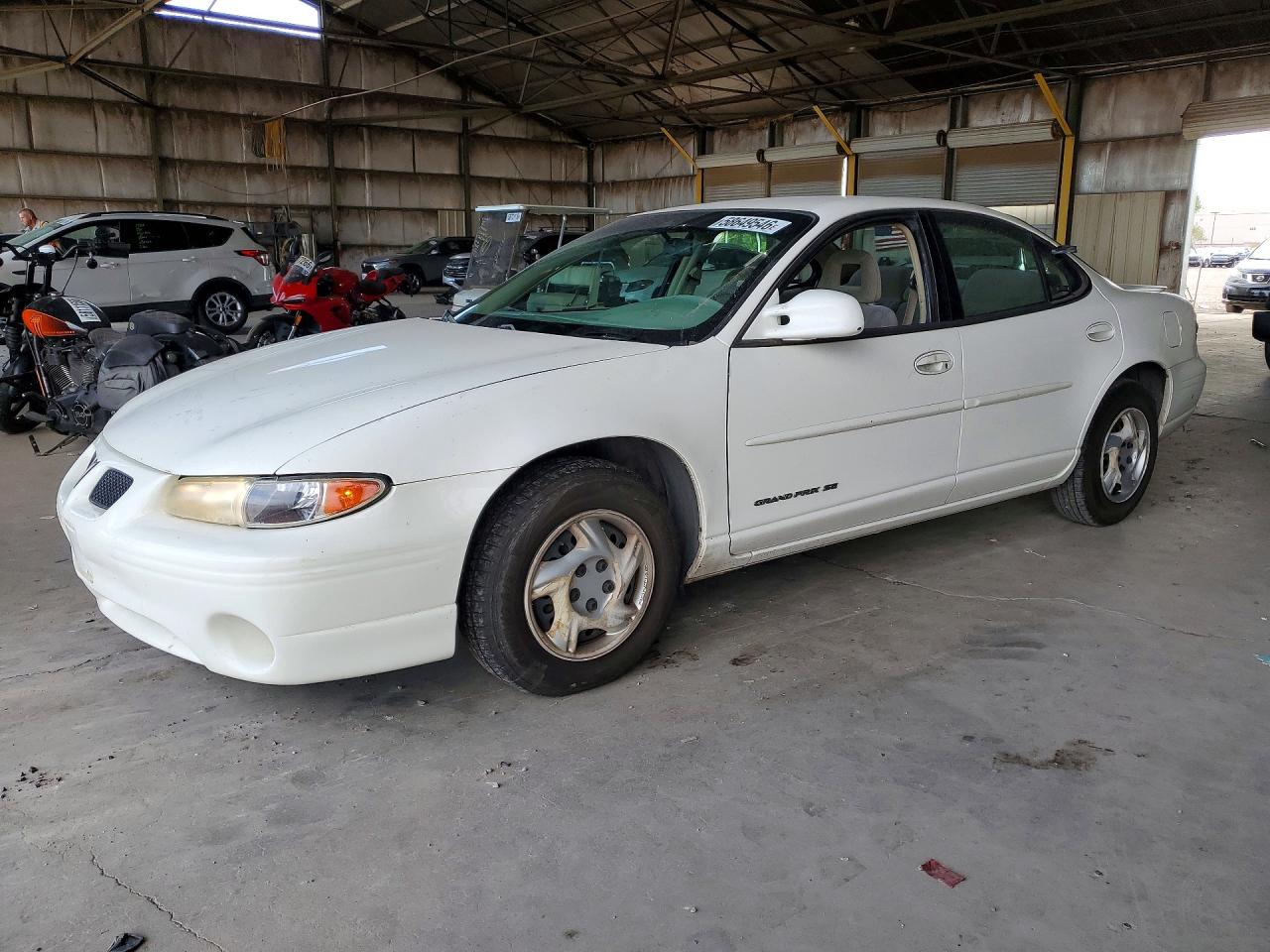 2002 Pontiac Grand Prix Se White vin: 1G2WK52J52F269266