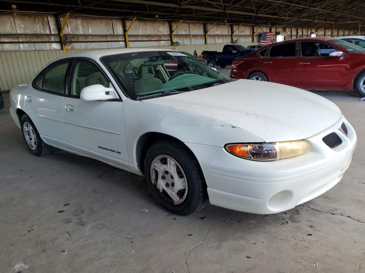 2002 Pontiac Grand Prix Se White vin: 1G2WK52J52F269266
