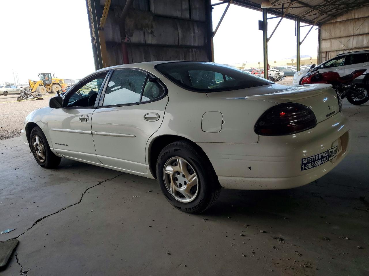 2002 Pontiac Grand Prix Se White vin: 1G2WK52J52F269266