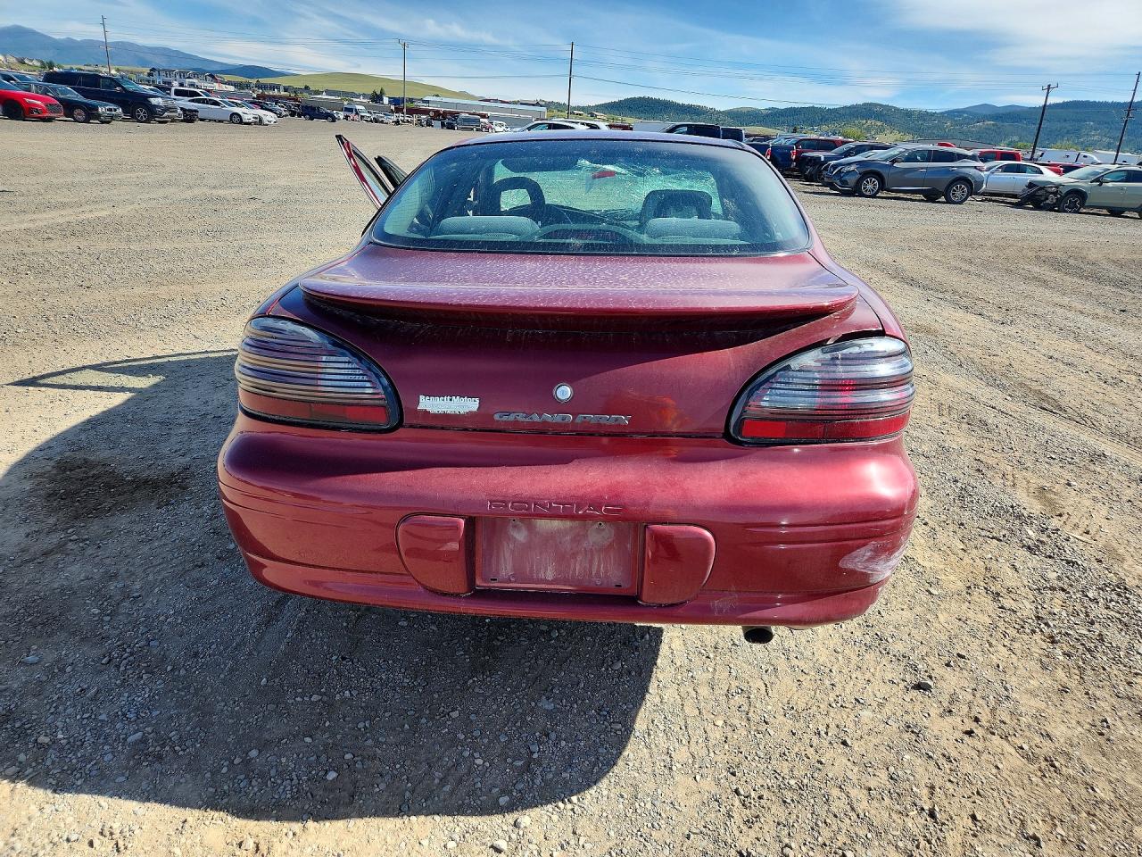 2003 Pontiac Grand Prix Se Maroon vin: 1G2WK52J93F139945