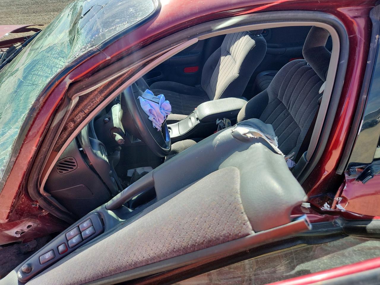 2003 Pontiac Grand Prix Se Maroon vin: 1G2WK52J93F139945