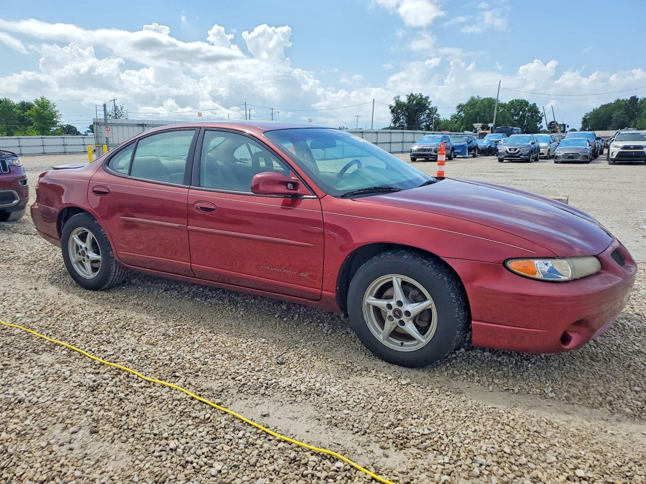 2001 Pontiac Grand Prix Se Темно-бордовый vin: 1G2WK52JX1F142284