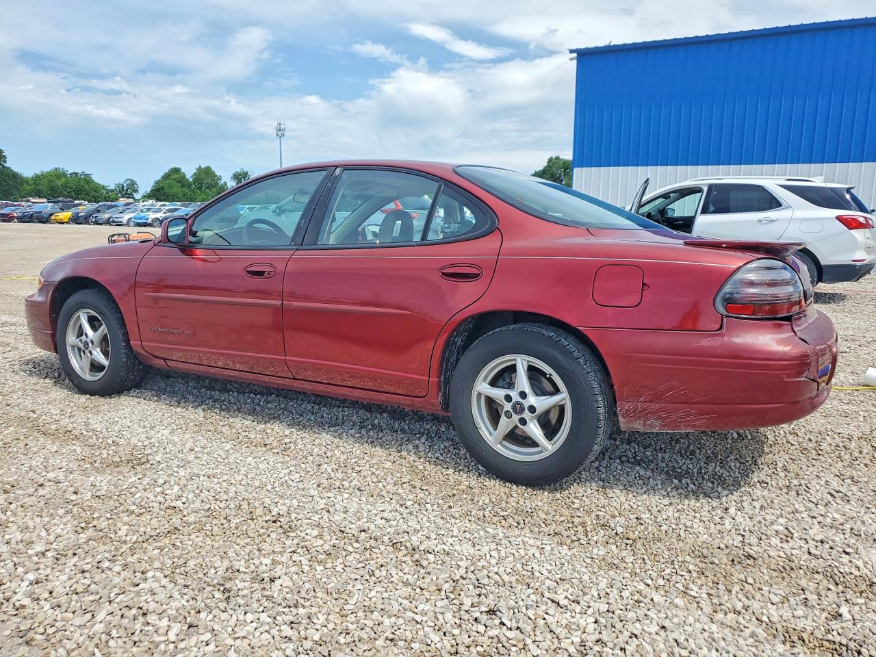 2001 Pontiac Grand Prix Se Темно-бордовый vin: 1G2WK52JX1F142284