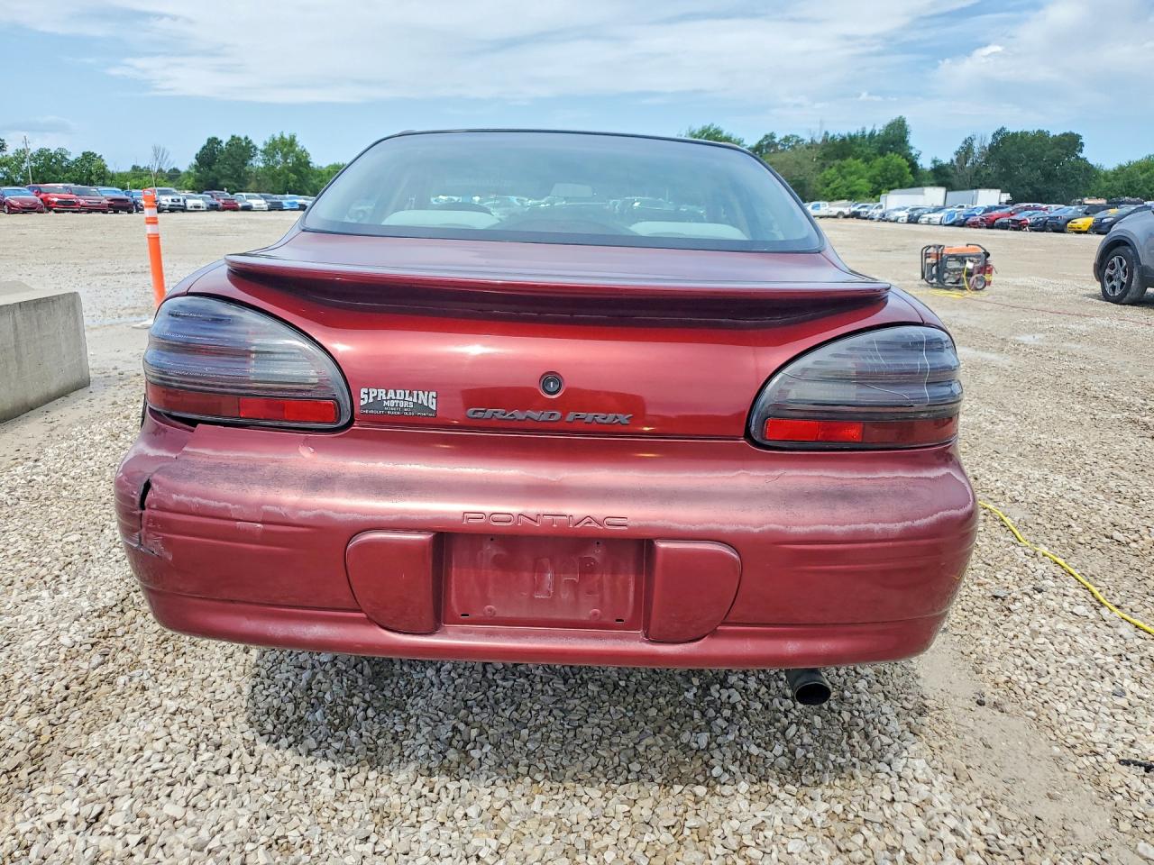 2001 Pontiac Grand Prix Se Темно-бордовый vin: 1G2WK52JX1F142284