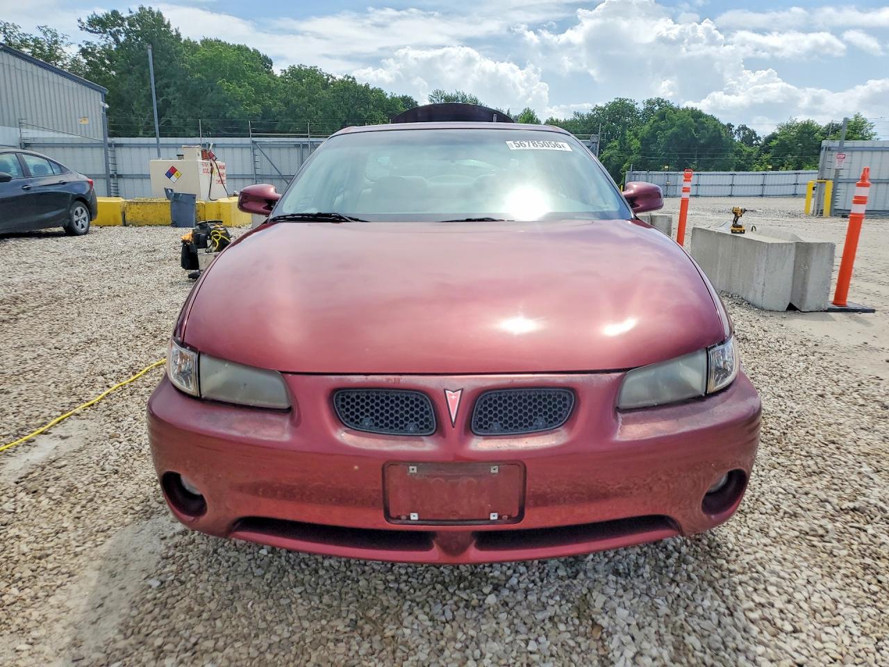 2001 Pontiac Grand Prix Se Темно-бордовый vin: 1G2WK52JX1F142284