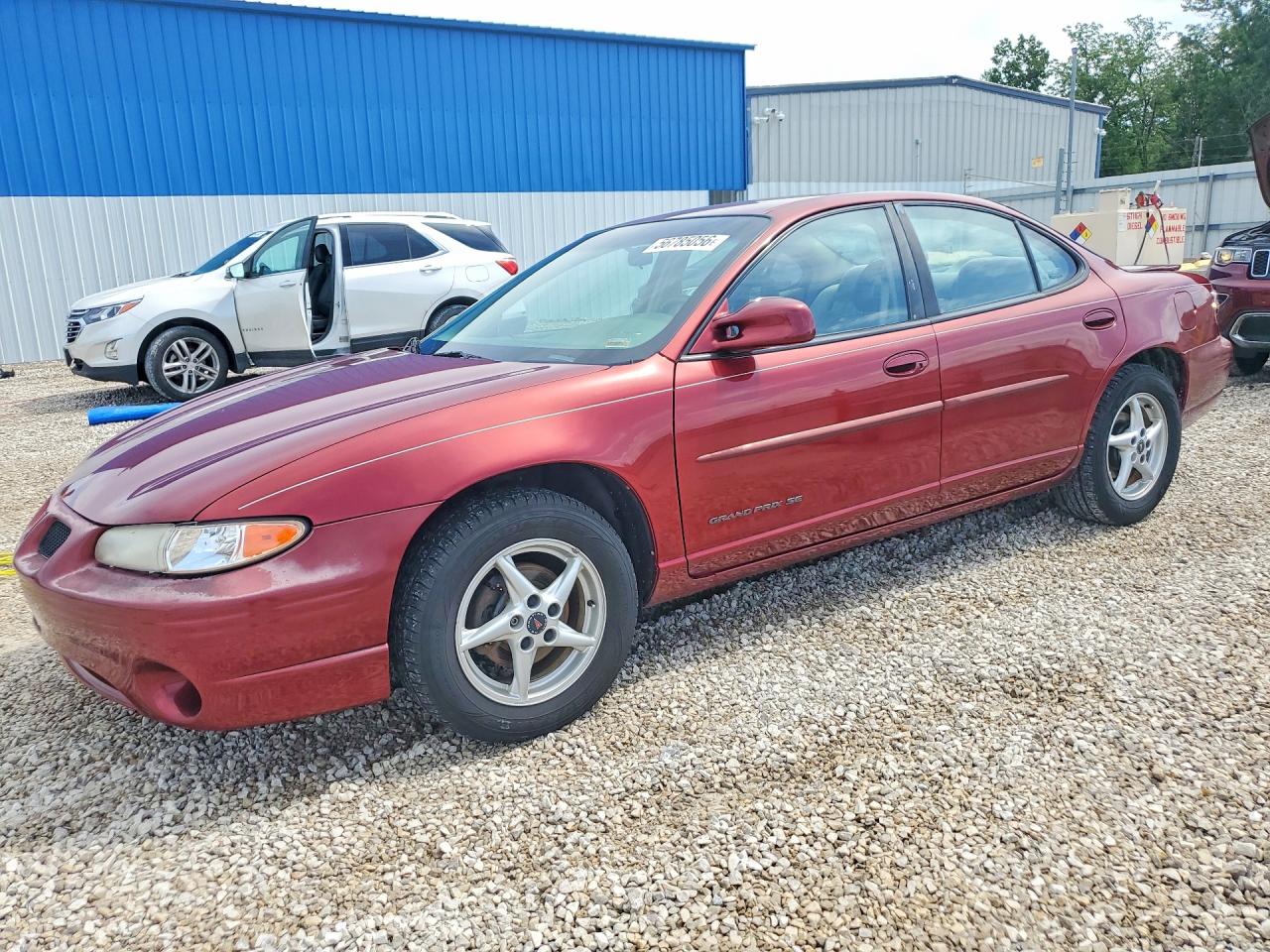2001 Pontiac Grand Prix Se Темно-бордовый vin: 1G2WK52JX1F142284