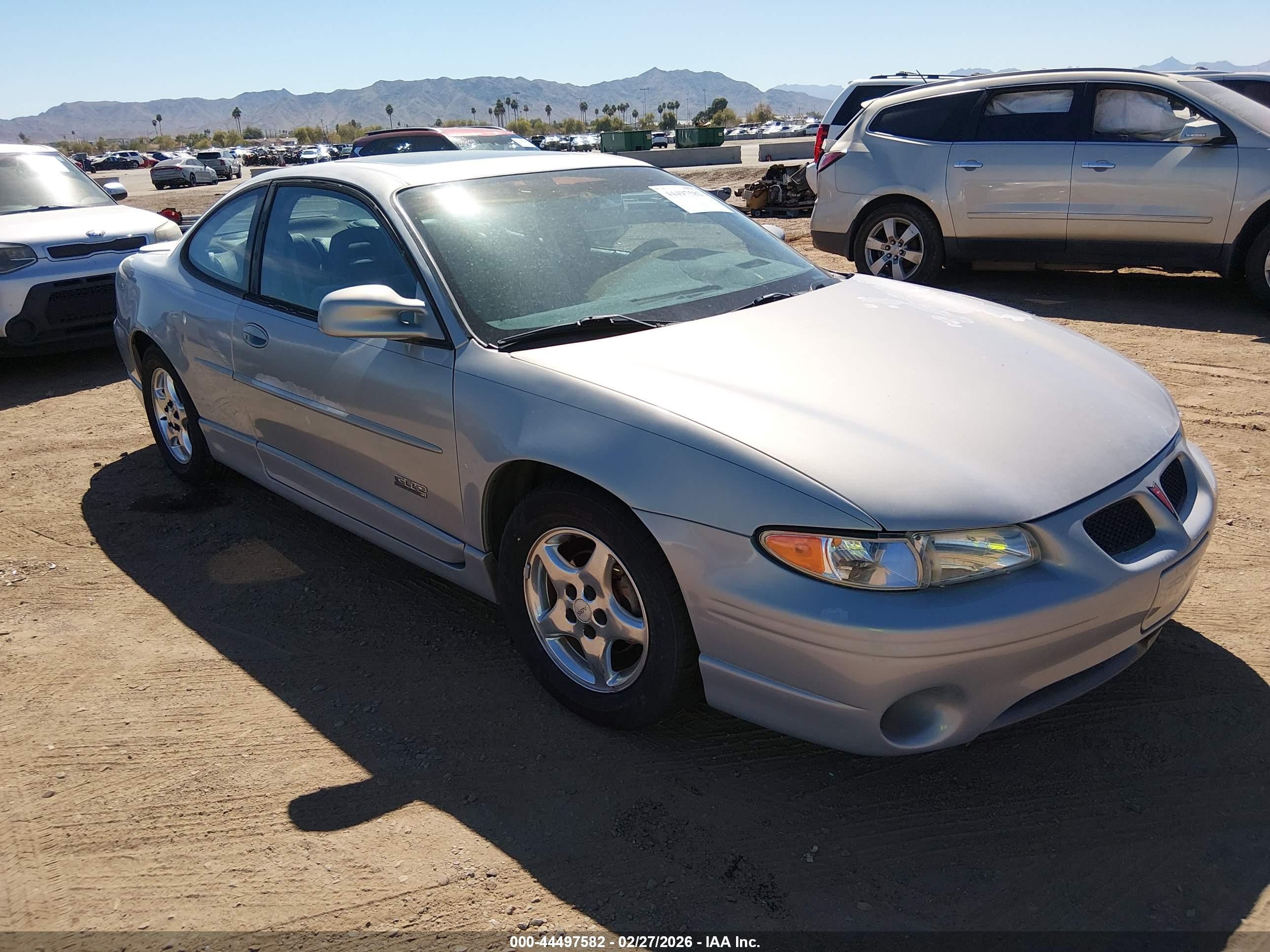 1998 Pontiac Grand Prix Gt Серебряный vin: 1G2WP1211WF339958