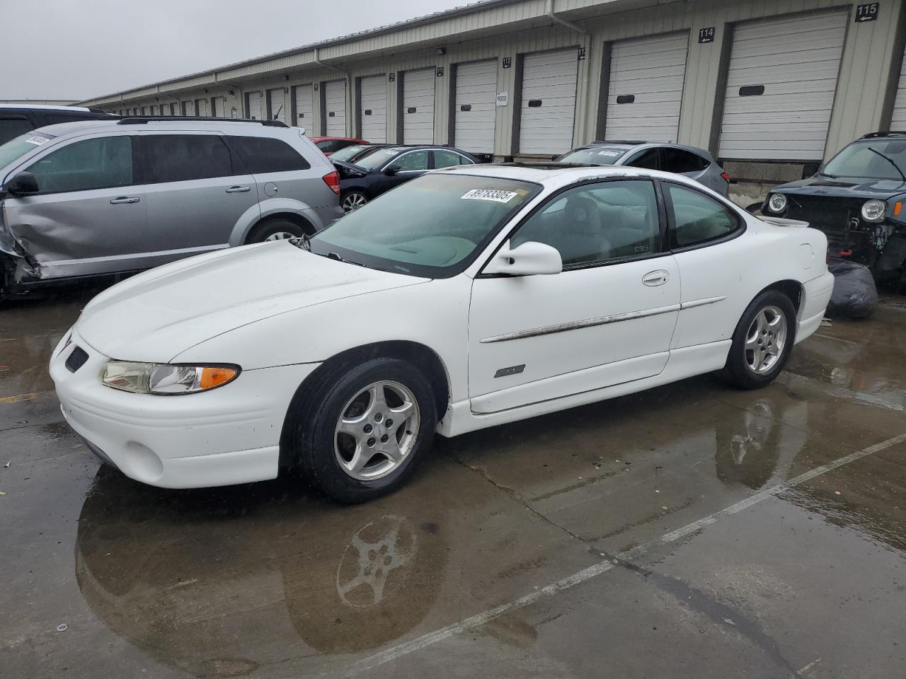 1998 Pontiac Grand Prix Gtp White vin: 1G2WP1212WF317290
