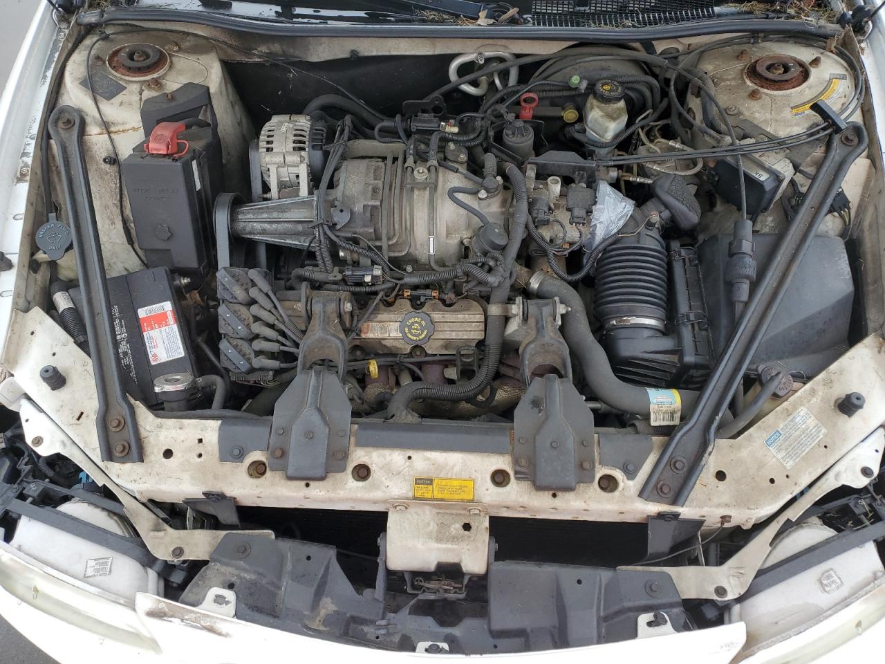 1998 Pontiac Grand Prix Gtp White vin: 1G2WP1212WF317290