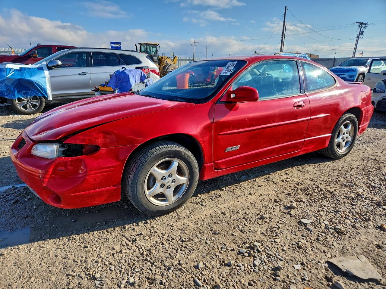 1998 Pontiac Grand Prix Gtp Red vin: 1G2WP1214WF290254