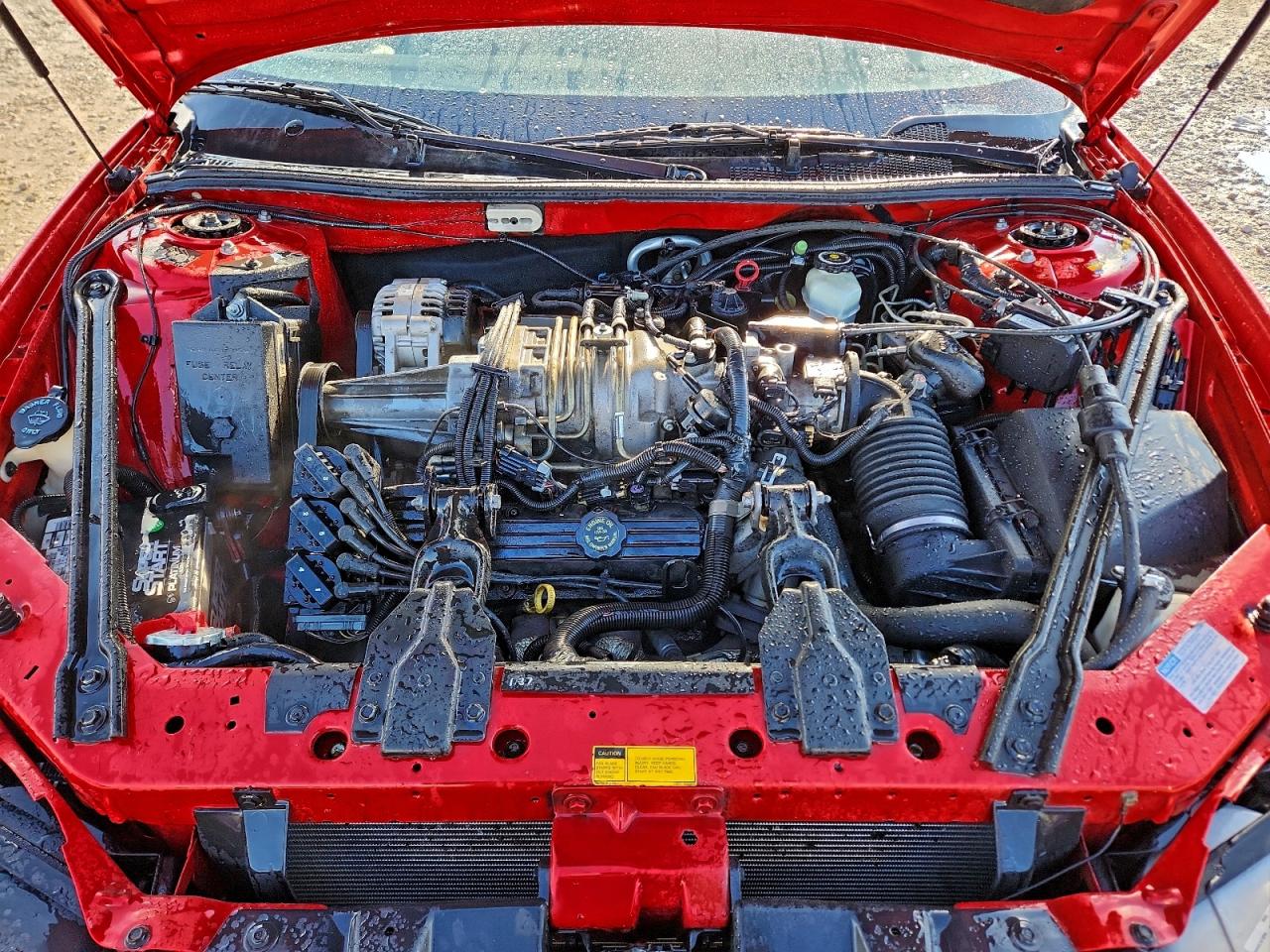 1998 Pontiac Grand Prix Gtp Red vin: 1G2WP1214WF290254