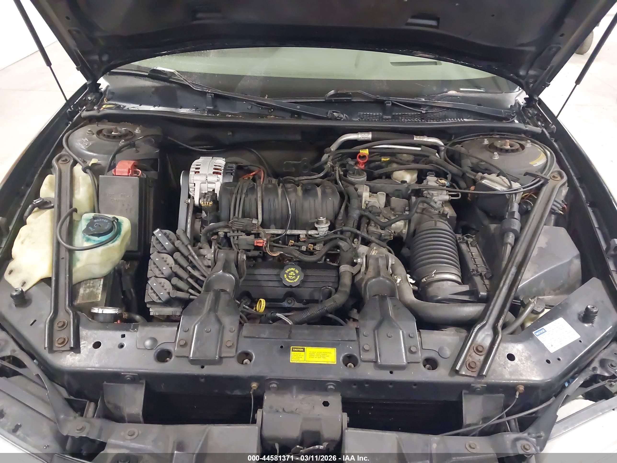 1997 Pontiac Grand Prix Gt Black vin: 1G2WP12K0VF301371