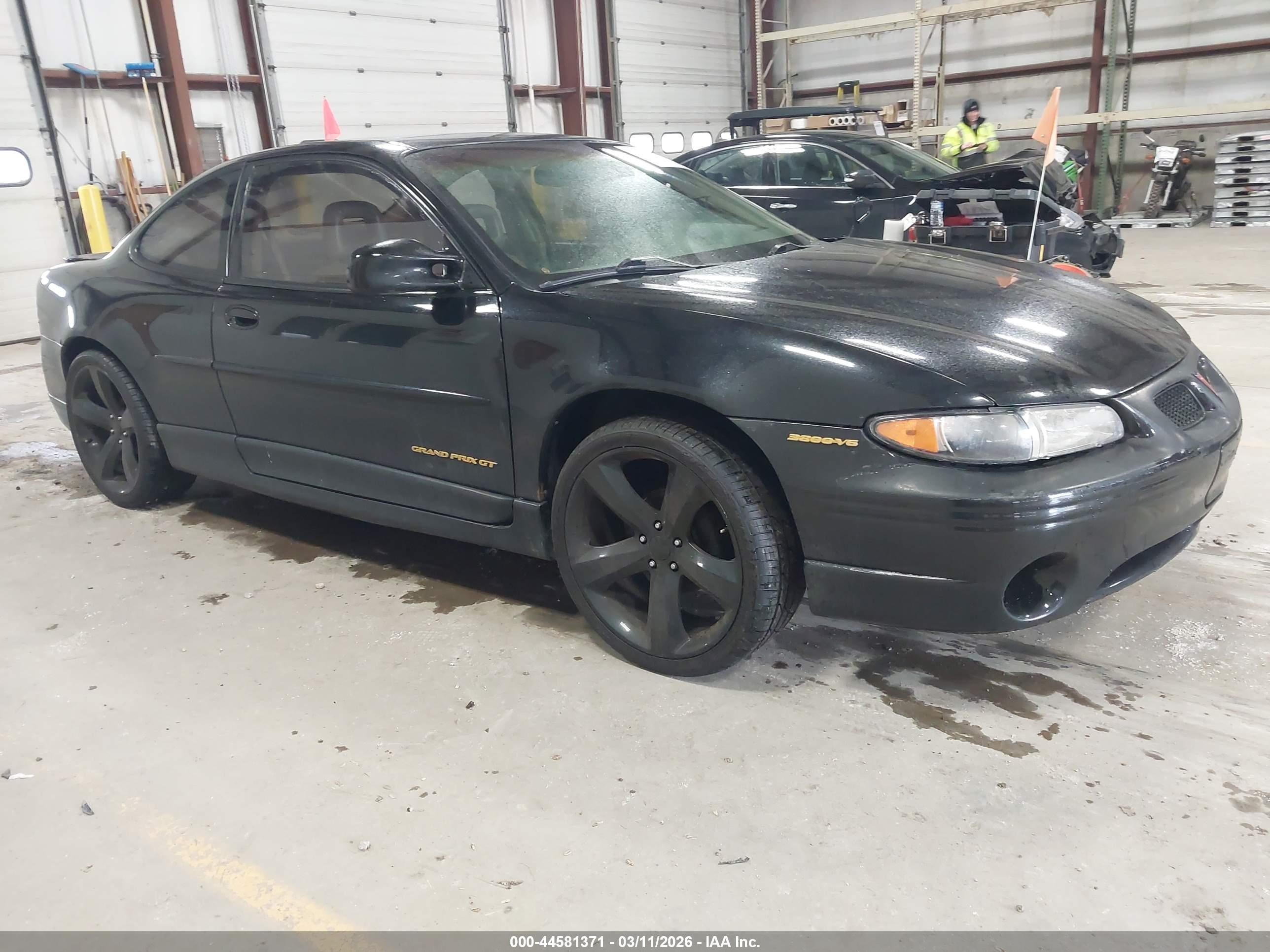 1997 Pontiac Grand Prix Gt Черный vin: 1G2WP12K0VF301371