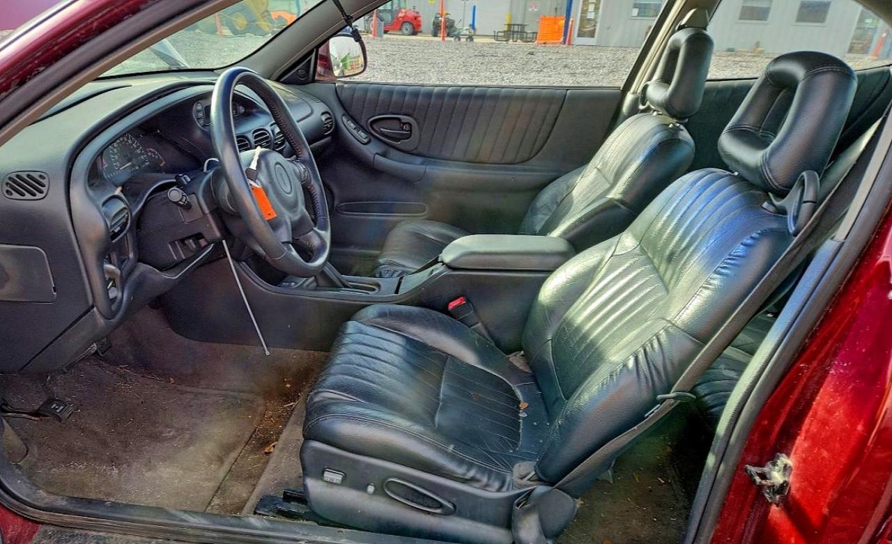 2002 Pontiac Grand Prix Gt Темно-бордовый vin: 1G2WP12K22F286836