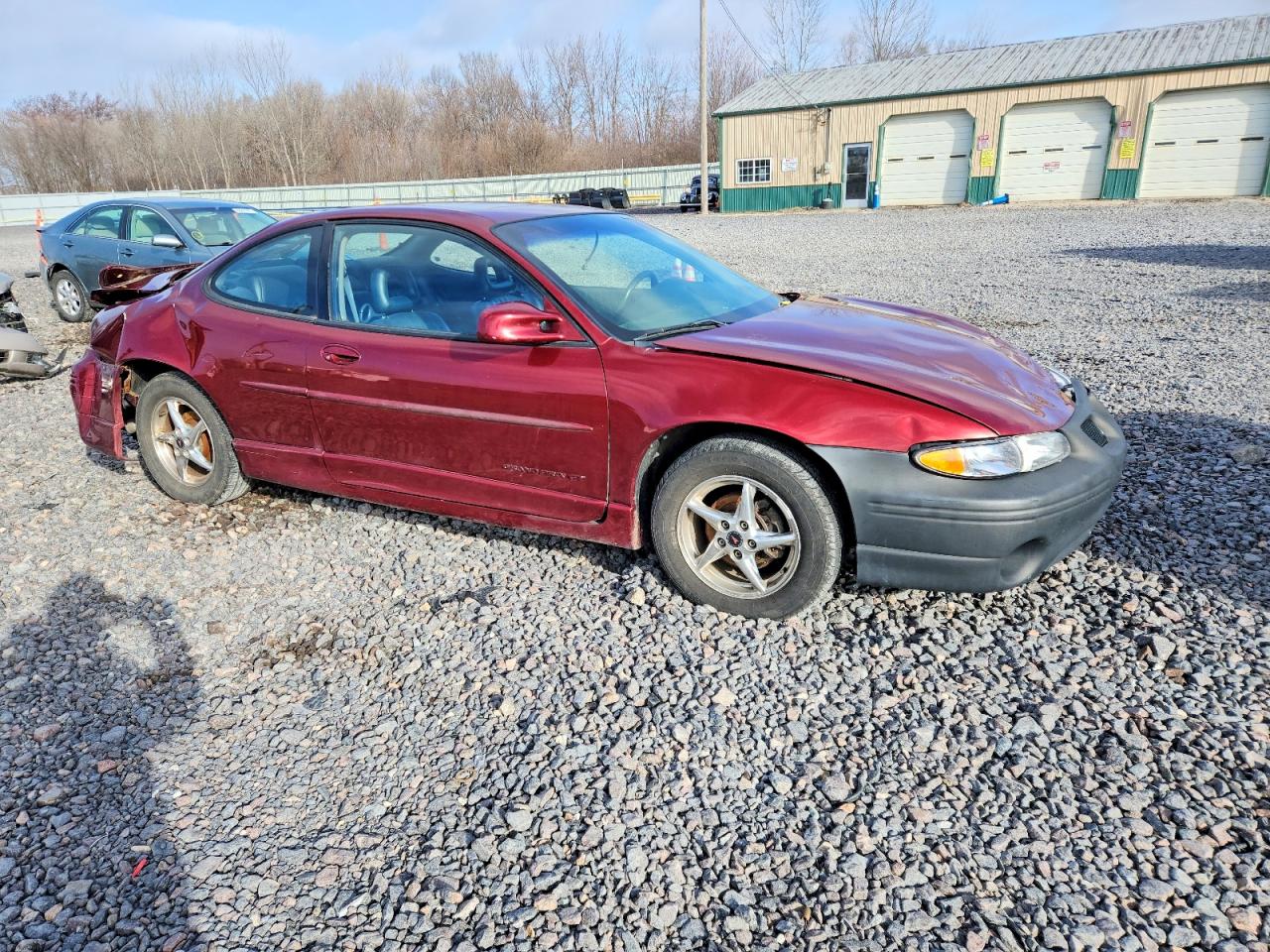 2002 Pontiac Grand Prix Gt Темно-бордовый vin: 1G2WP12K22F286836