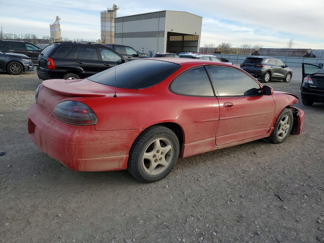 1997 Pontiac Grand Prix Gt Red vin: 1G2WP12K3VF218646