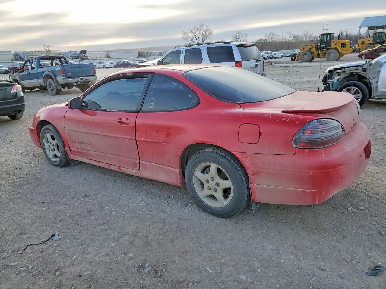 1997 Pontiac Grand Prix Gt Red vin: 1G2WP12K3VF218646