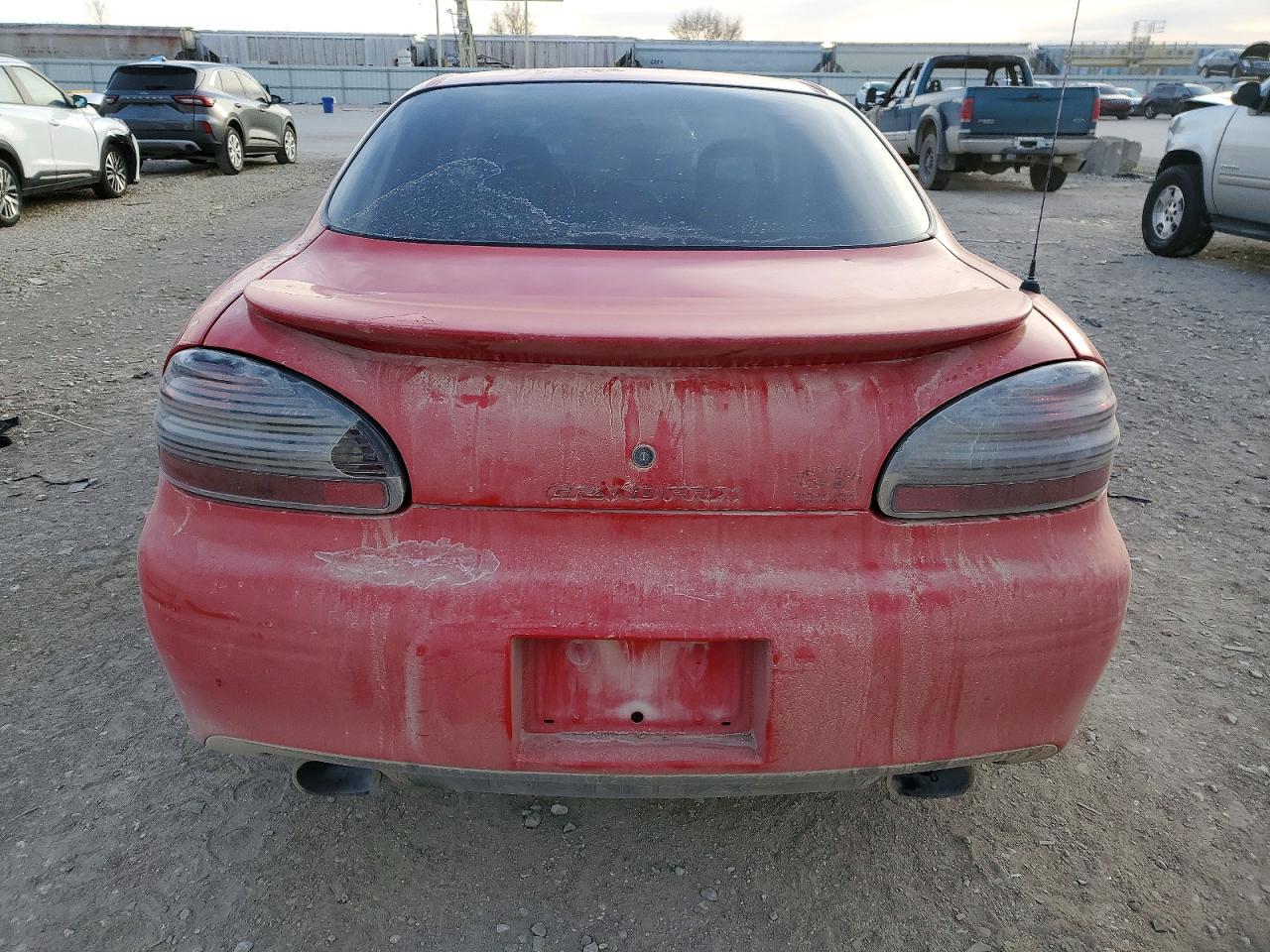 1997 Pontiac Grand Prix Gt Red vin: 1G2WP12K3VF218646