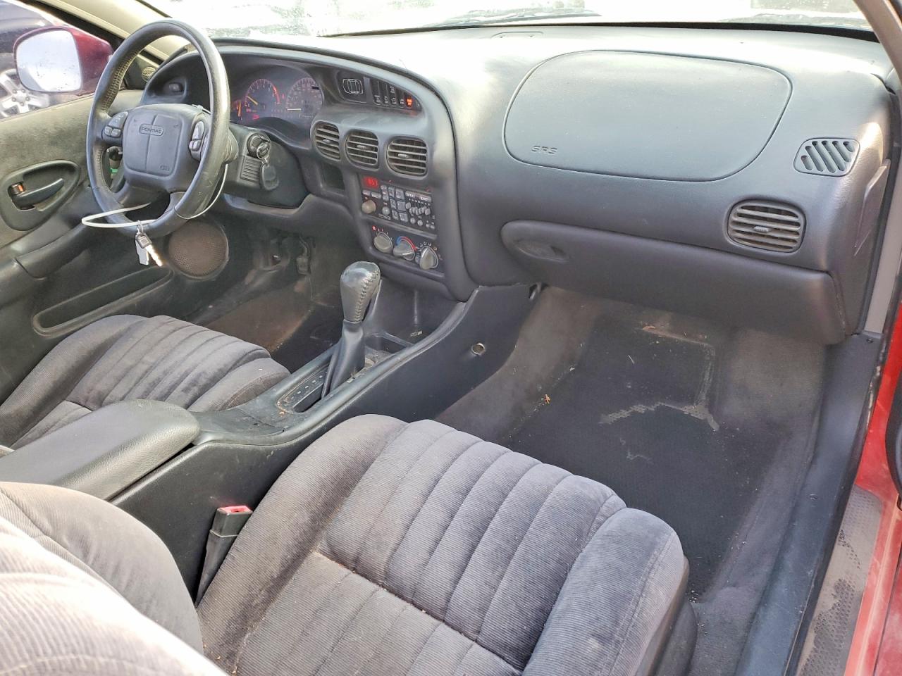 1997 Pontiac Grand Prix Gt Red vin: 1G2WP12K3VF218646
