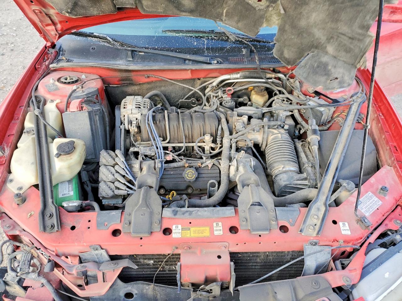 1997 Pontiac Grand Prix Gt Red vin: 1G2WP12K3VF218646