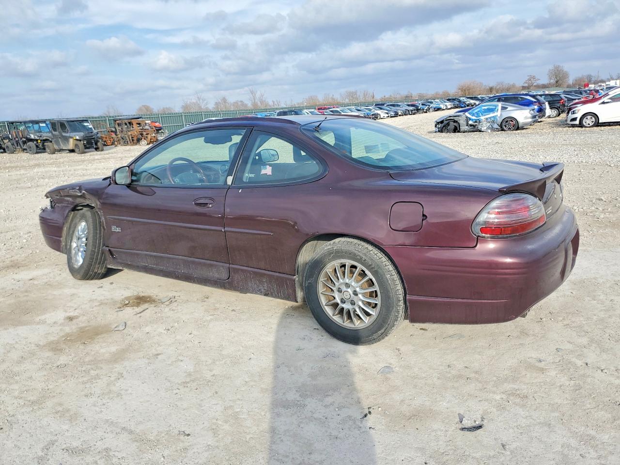 2002 Pontiac Grand Prix Gt Purple vin: 1G2WP12K42F270038