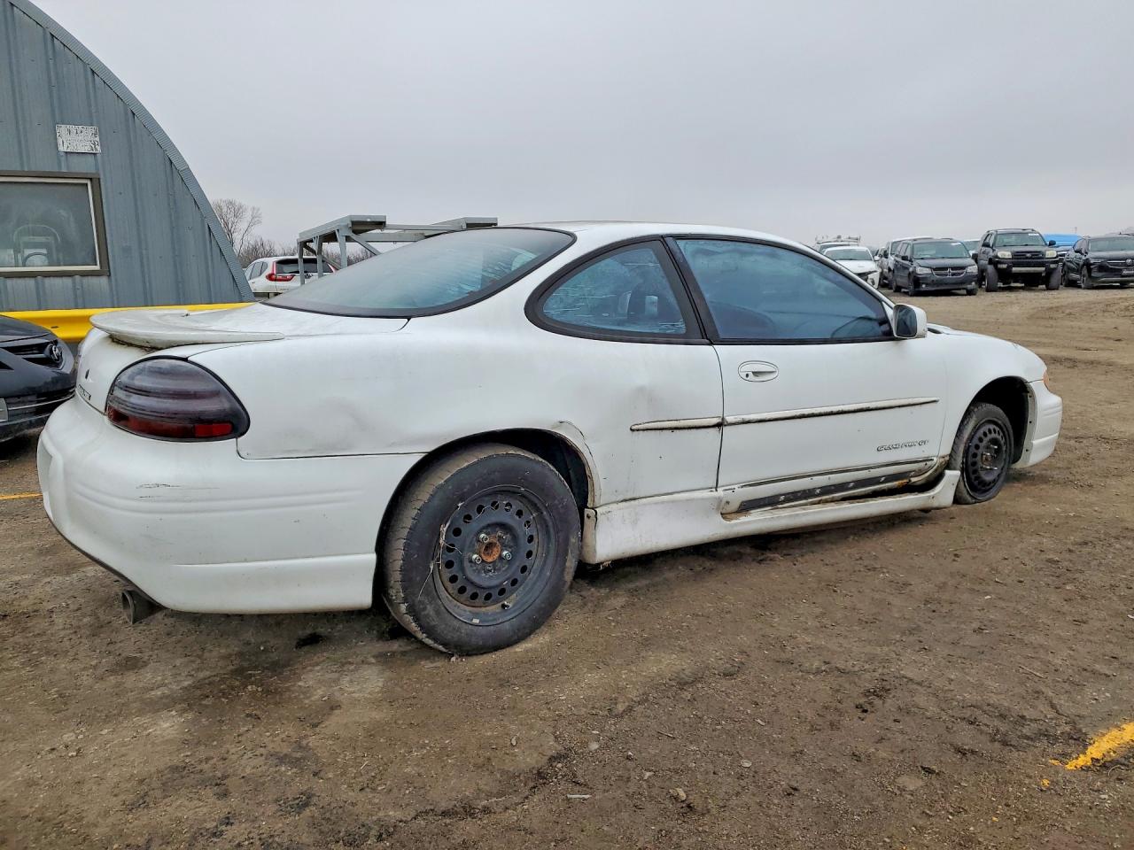 1997 Pontiac Grand Prix Gt White vin: 1G2WP12K5VF344815