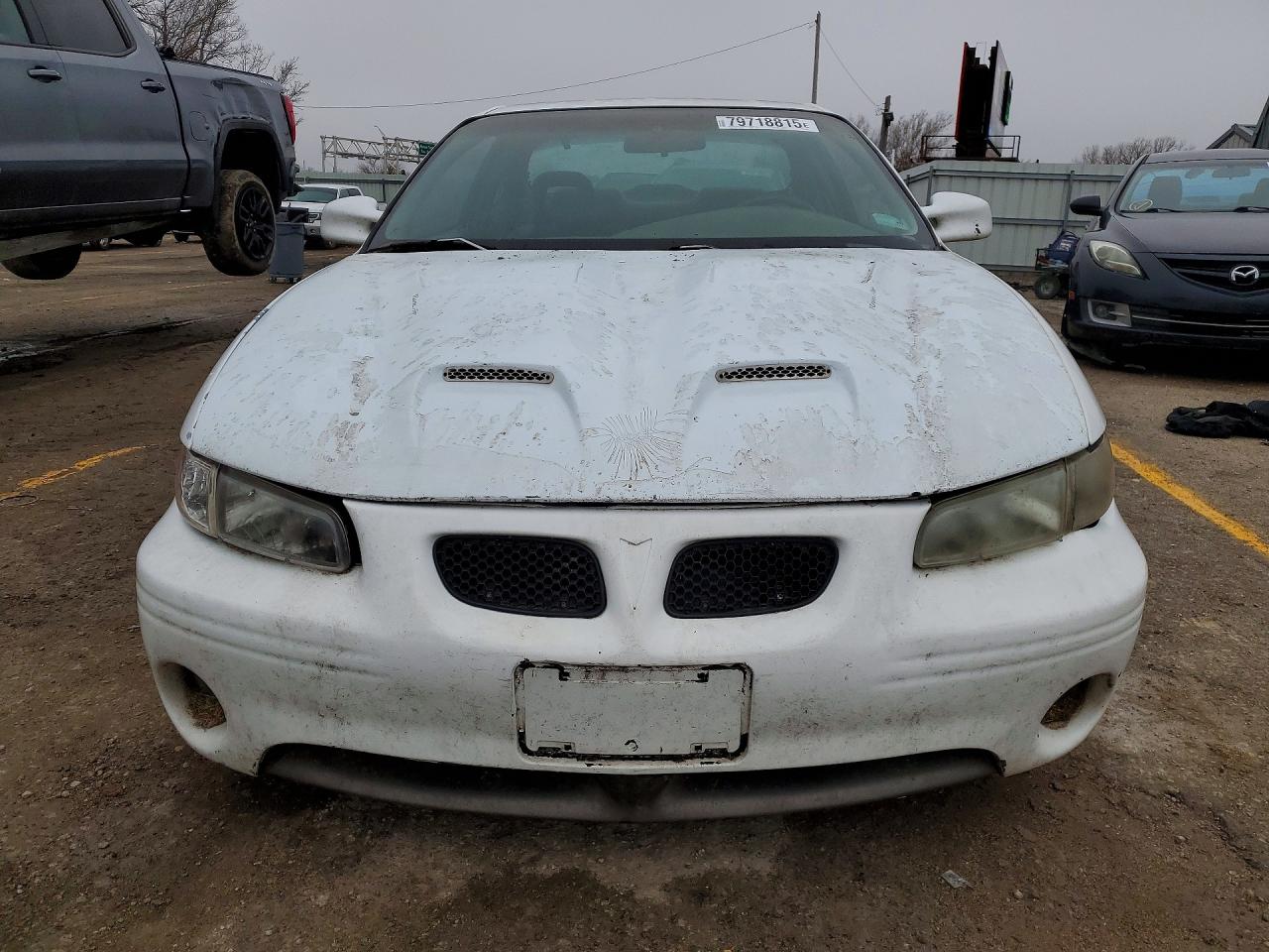 1997 Pontiac Grand Prix Gt White vin: 1G2WP12K5VF344815