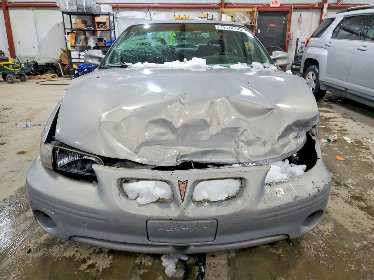 1998 Pontiac Grand Prix Gt Silver vin: 1G2WP12K6WF293939