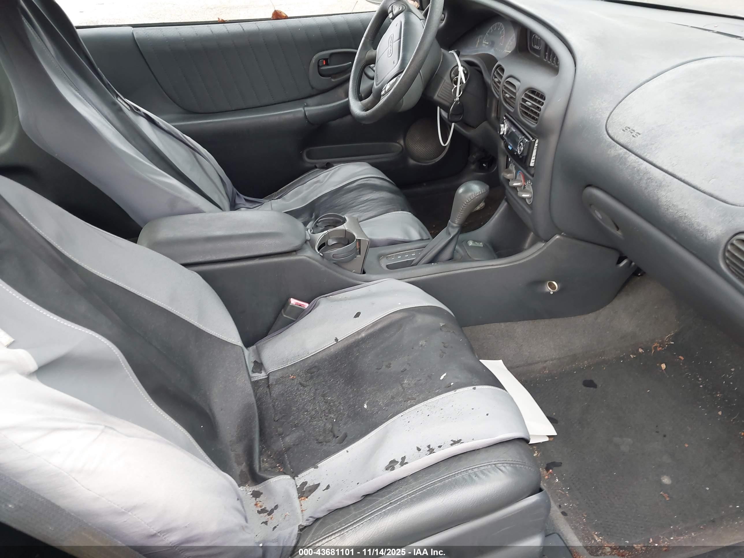 1997 Pontiac Grand Prix Gt Black vin: 1G2WP12K7VF263007