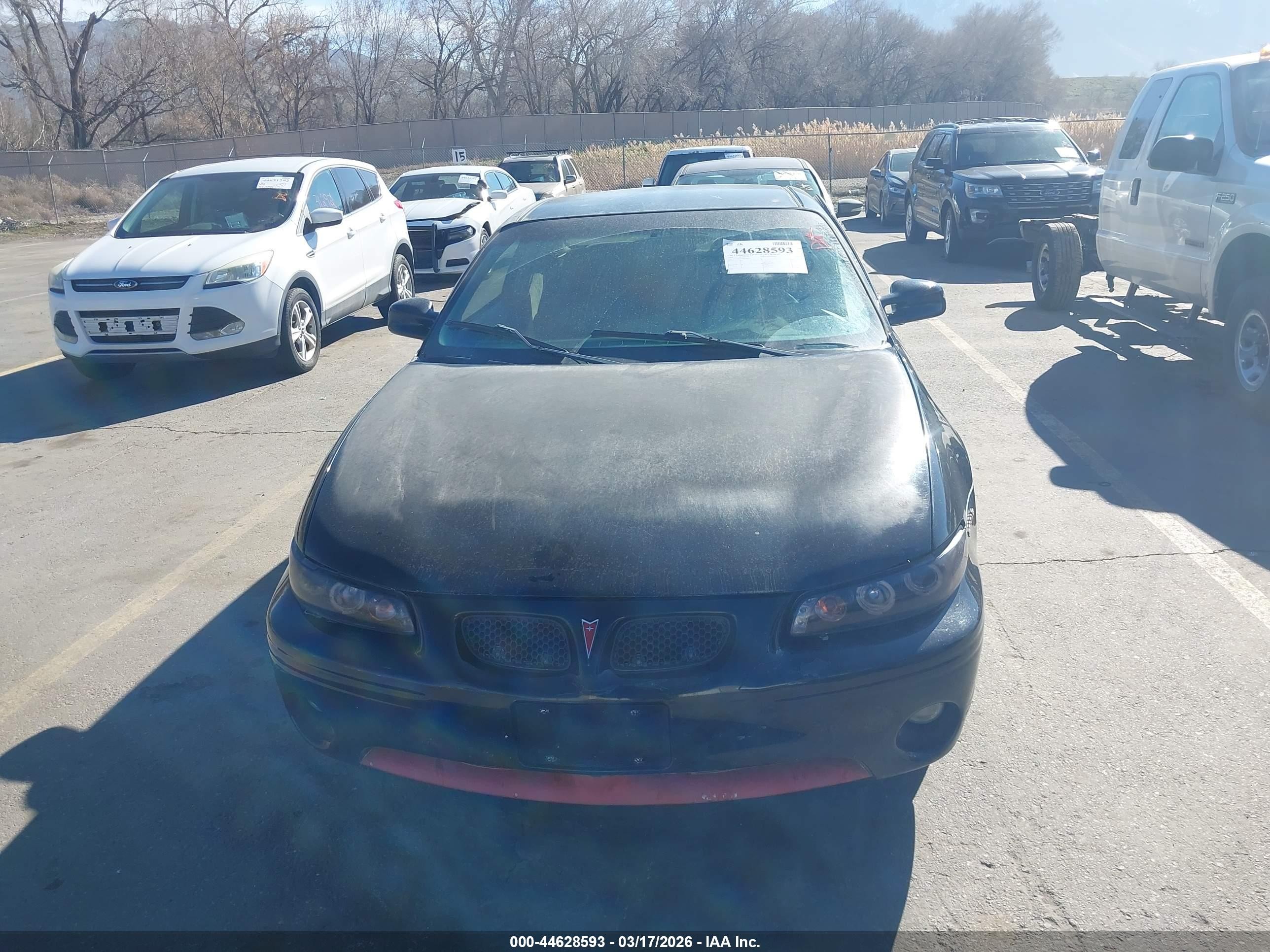1998 Pontiac Grand Prix Gt Черный vin: 1G2WP12K7WF314376