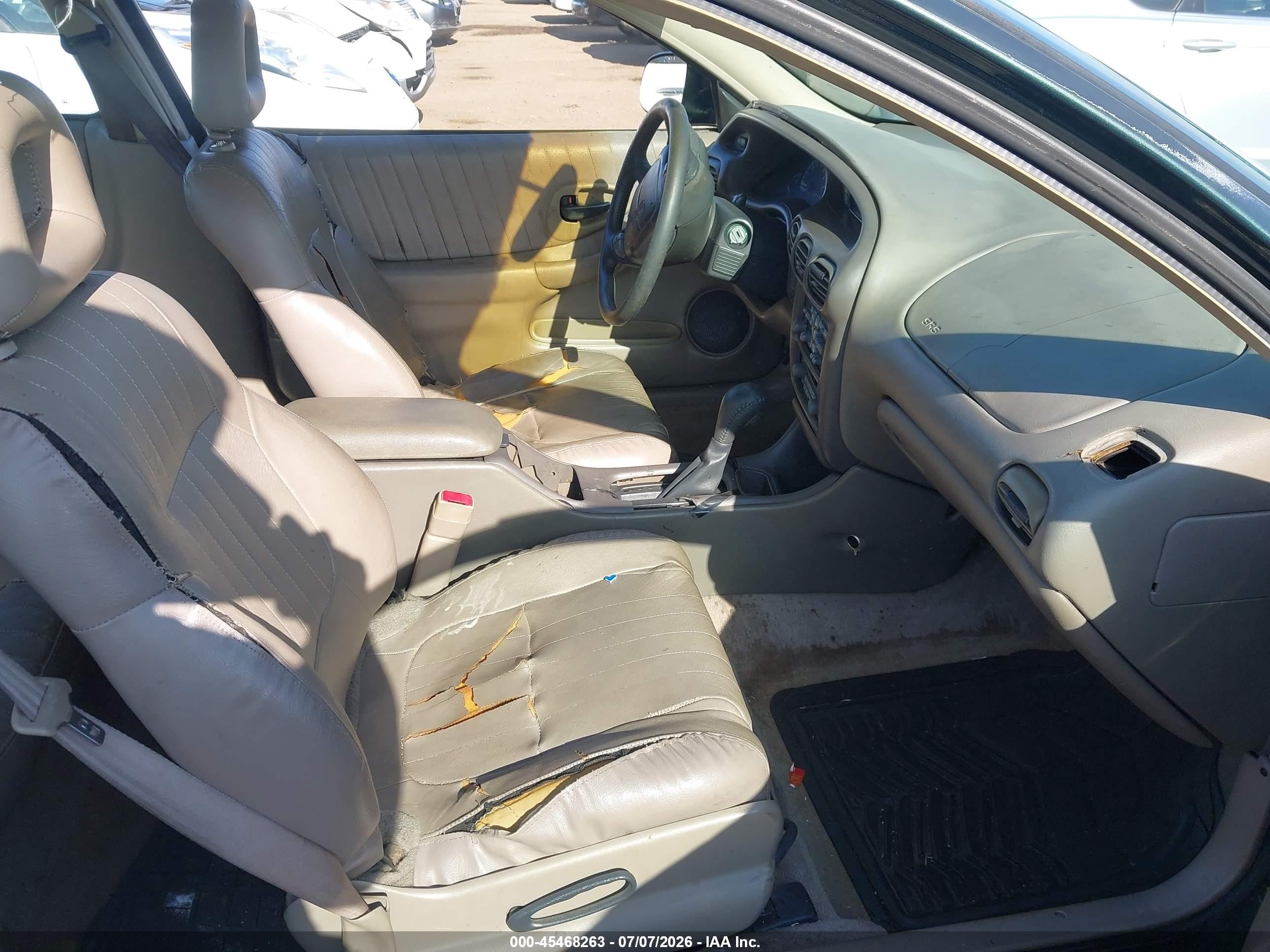 2000 Pontiac Grand Prix Gt Green vin: 1G2WP12K7YF345033