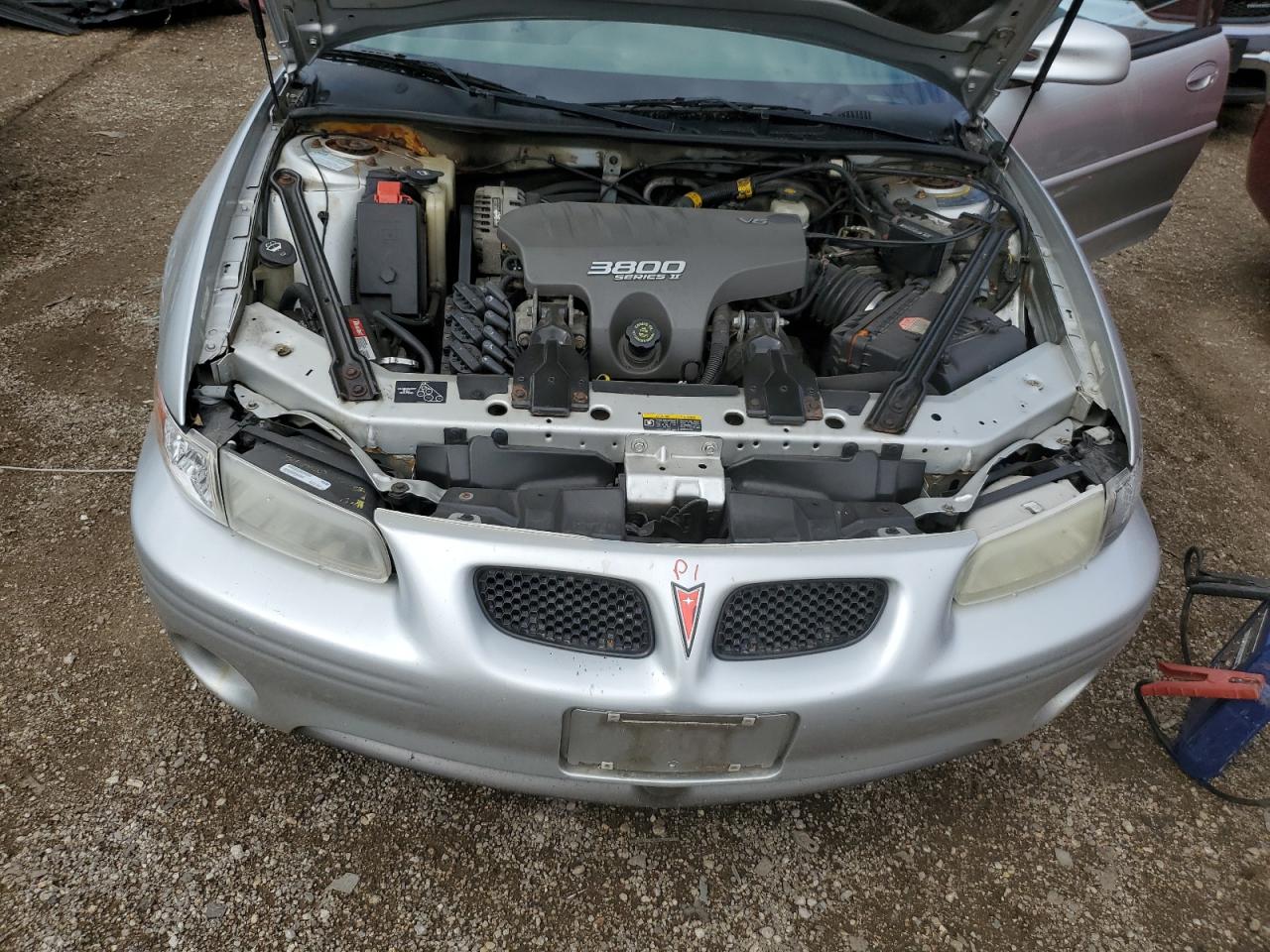 2002 Pontiac Grand Prix Gt Silver vin: 1G2WP12KX2F230739