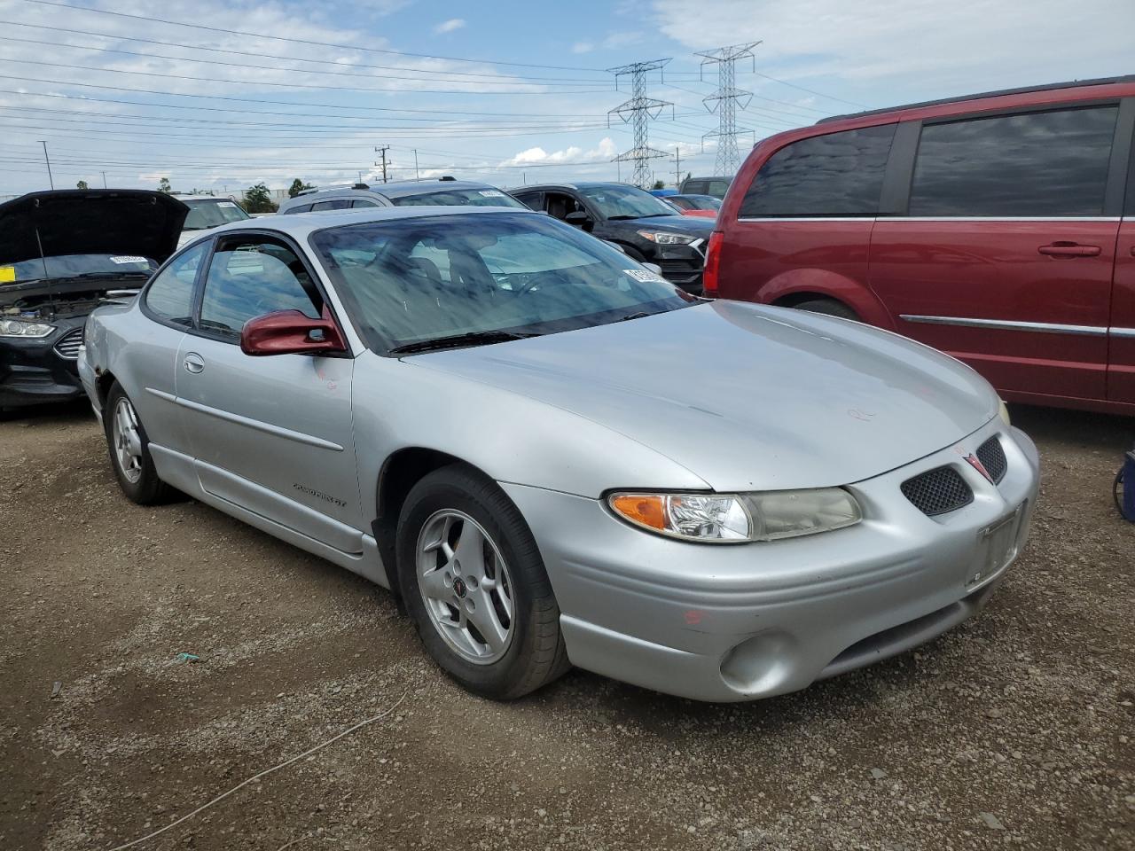 2002 Pontiac Grand Prix Gt Silver vin: 1G2WP12KX2F230739