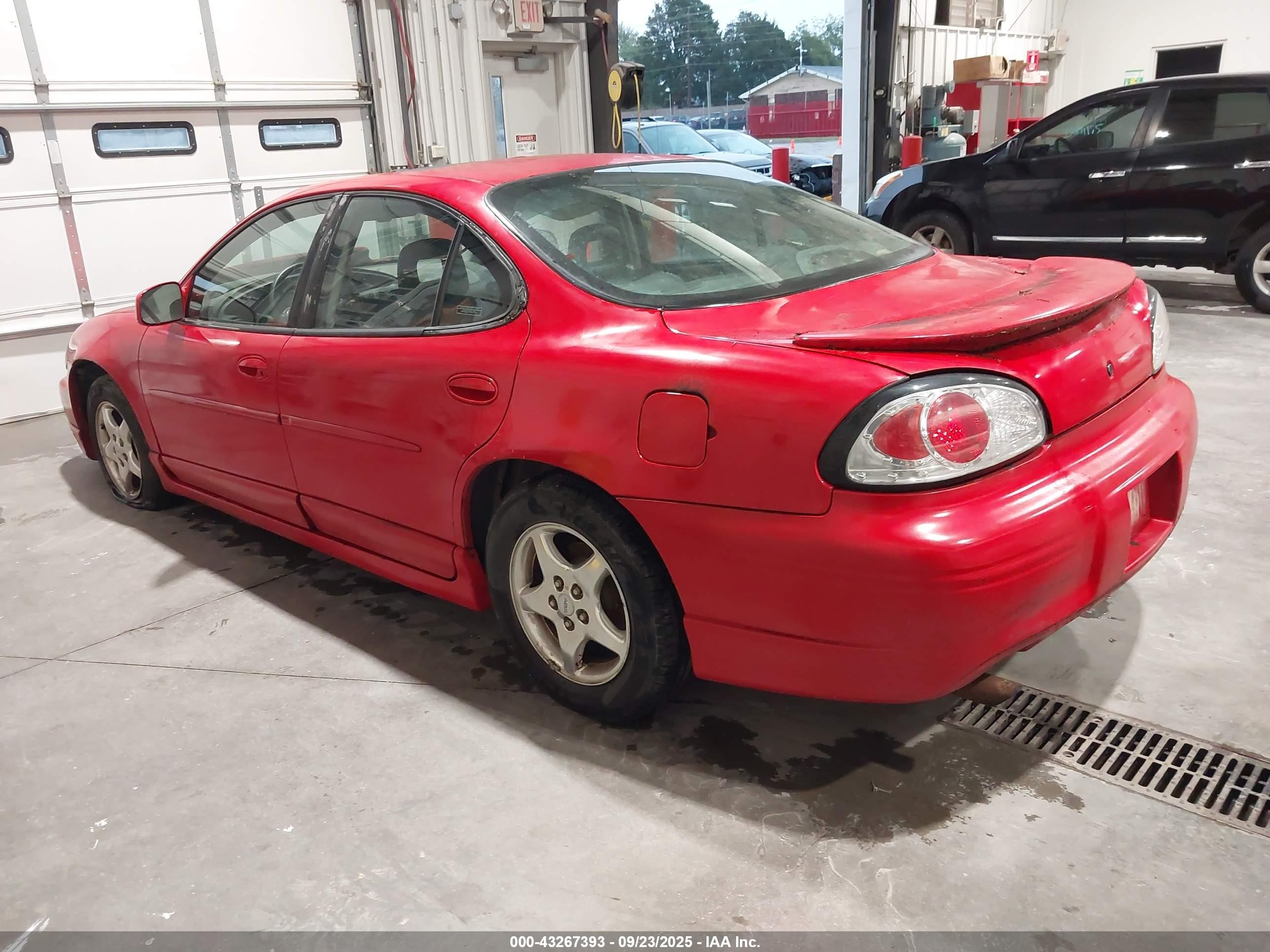 1997 Pontiac Grand Prix Gt Red vin: 1G2WP5215VF346210