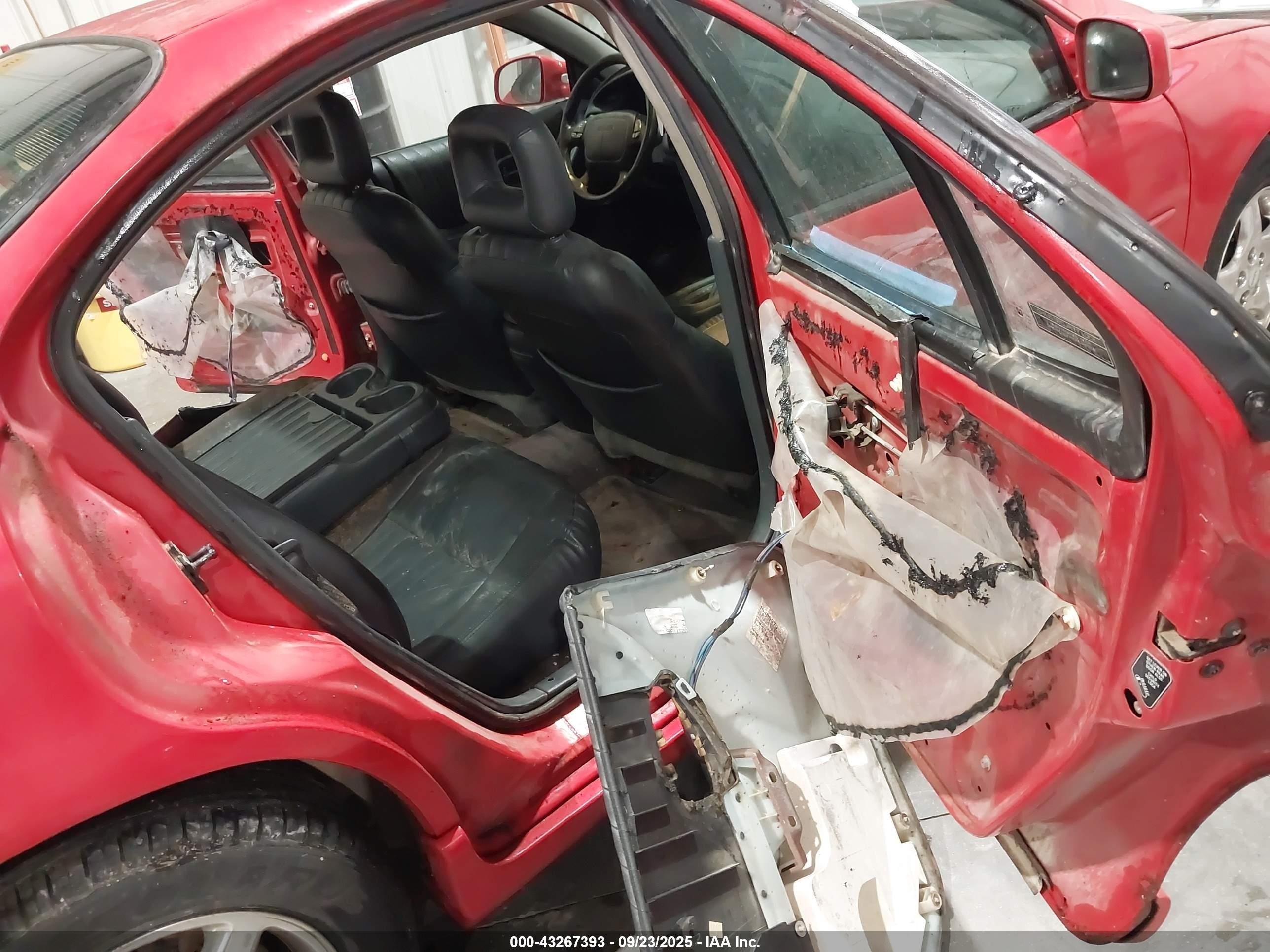 1997 Pontiac Grand Prix Gt Red vin: 1G2WP5215VF346210