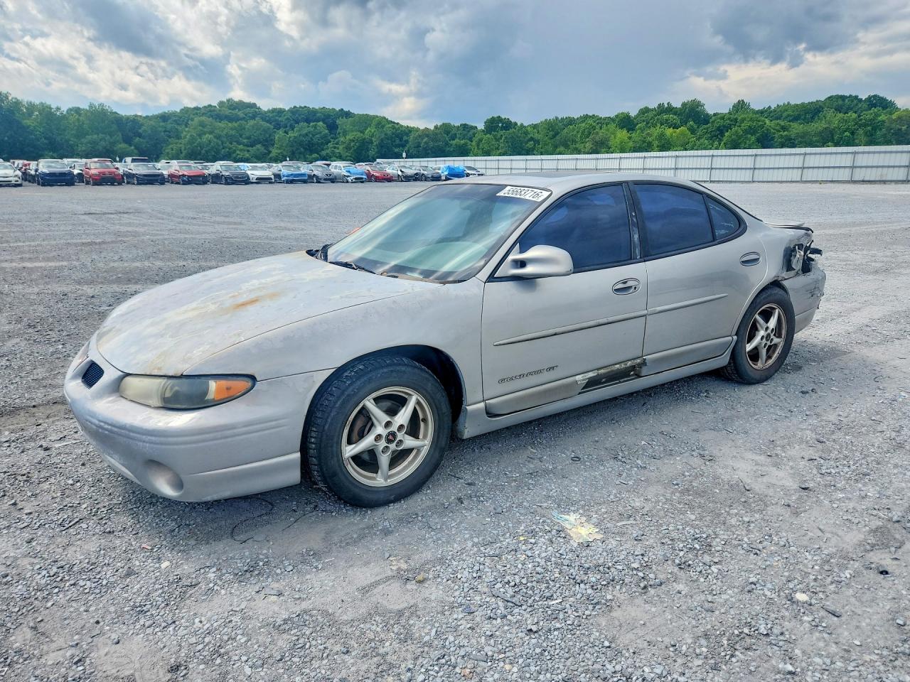 2000 Pontiac Grand Prix Gt Silver vin: 1G2WP52K0YF262745