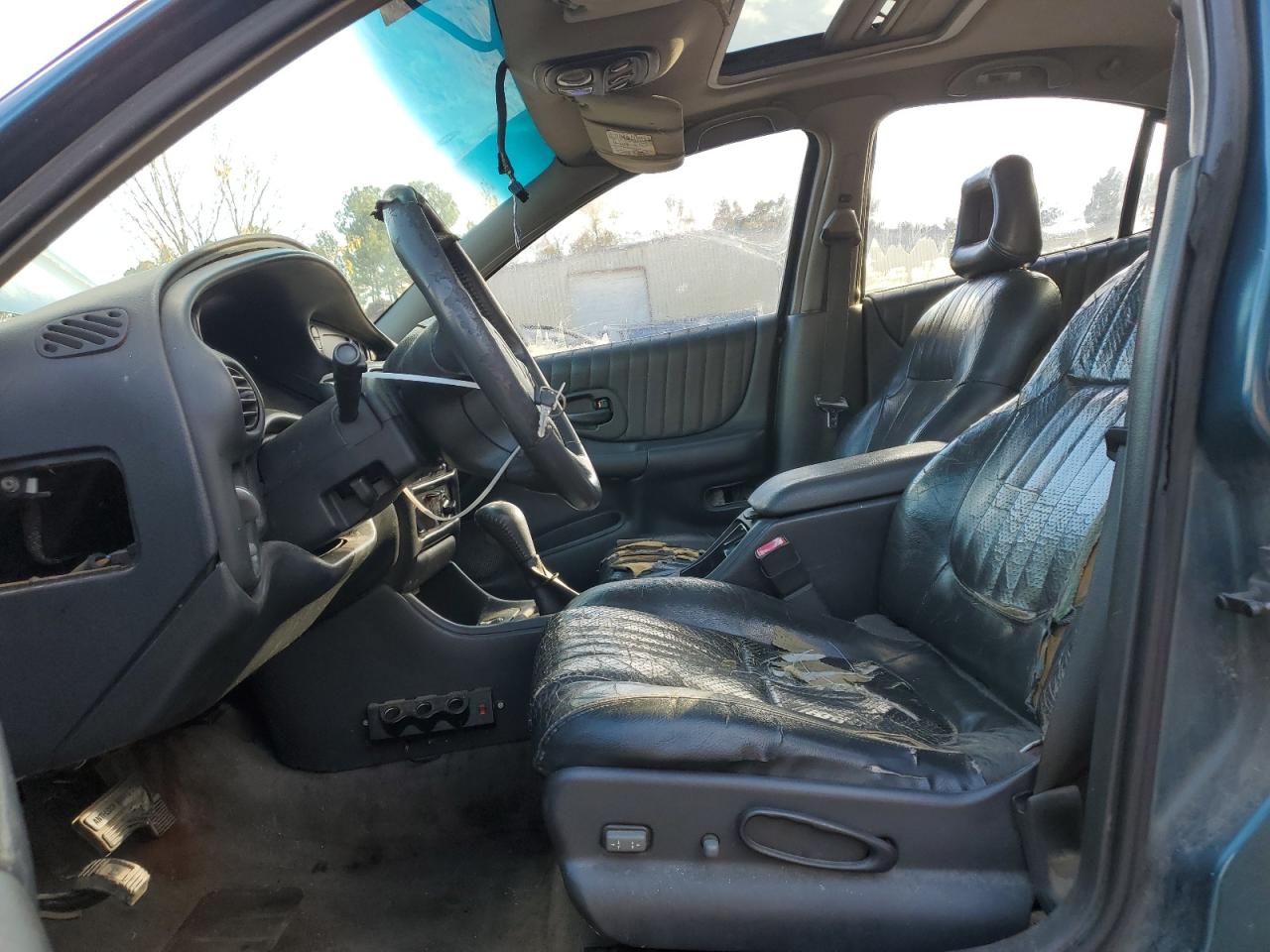 2002 Pontiac Grand Prix Gt Blue vin: 1G2WP52K12F141472