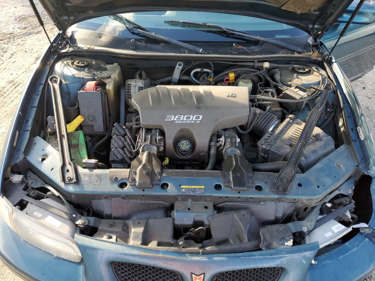 2002 Pontiac Grand Prix Gt Blue vin: 1G2WP52K12F141472