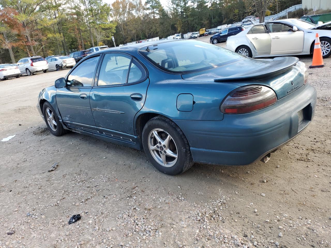 2002 Pontiac Grand Prix Gt Blue vin: 1G2WP52K12F141472