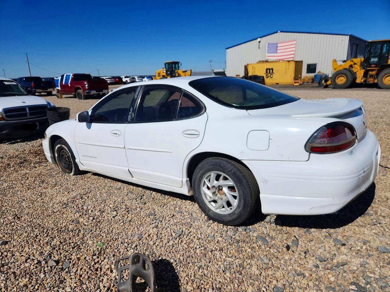 1997 Pontiac Grand Prix Gt White vin: 1G2WP52K1VF323533