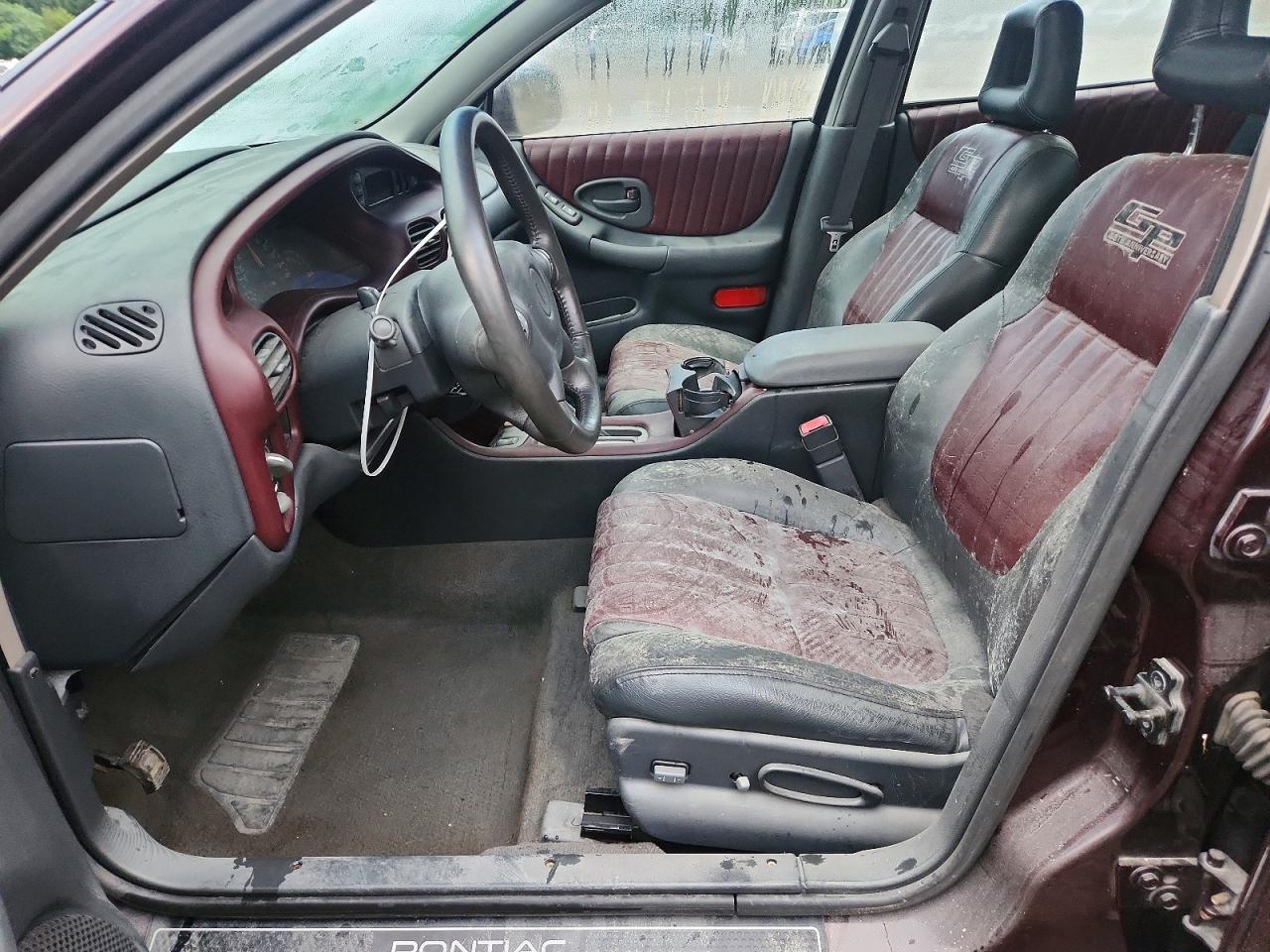 2002 Pontiac Grand Prix Gt Burgundy vin: 1G2WP52K22F172083