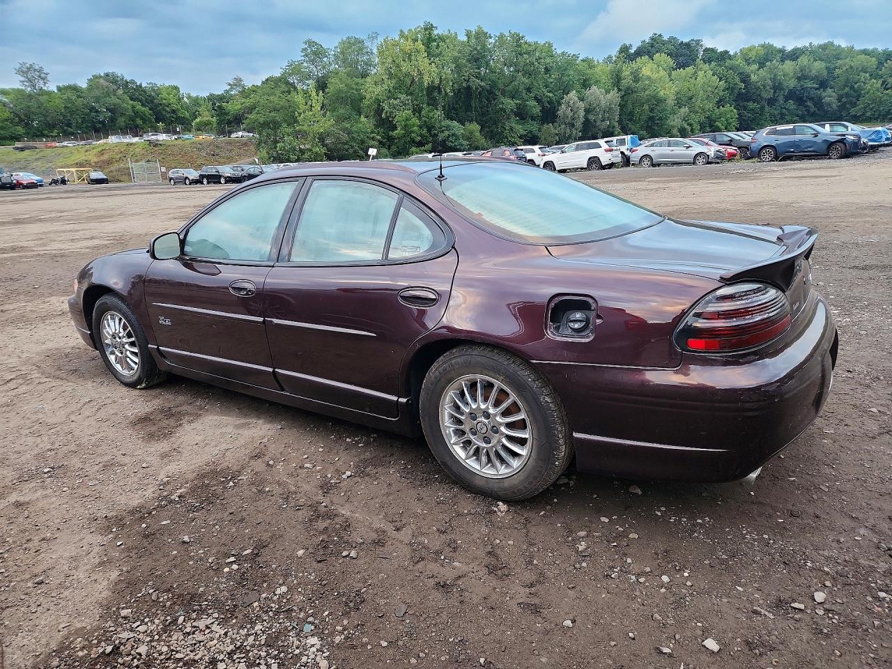 2002 Pontiac Grand Prix Gt Burgundy vin: 1G2WP52K22F172083