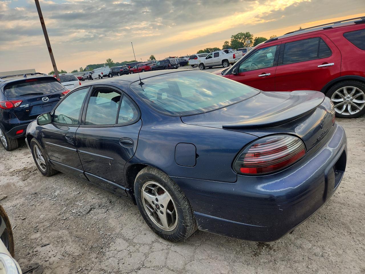 2002 Pontiac Grand Prix Gt Blue vin: 1G2WP52K32F117772