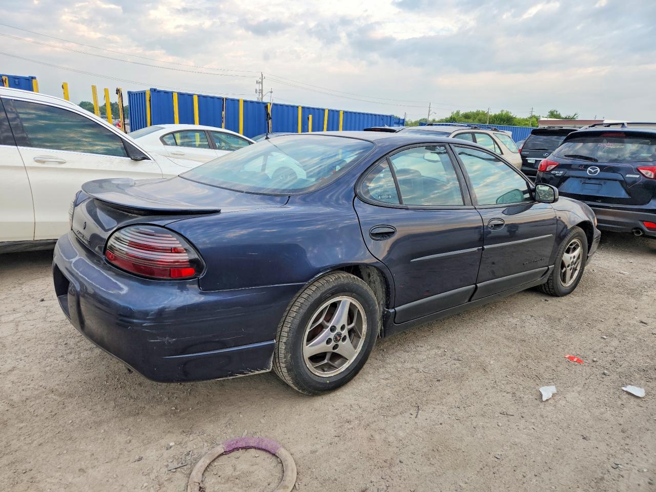 2002 Pontiac Grand Prix Gt Blue vin: 1G2WP52K32F117772