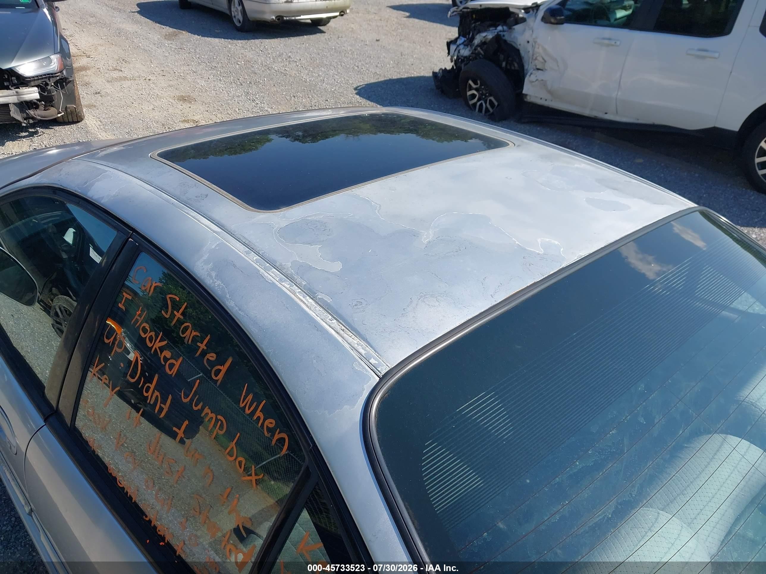 2003 Pontiac Grand Prix Gt Silver vin: 1G2WP52K33F152197