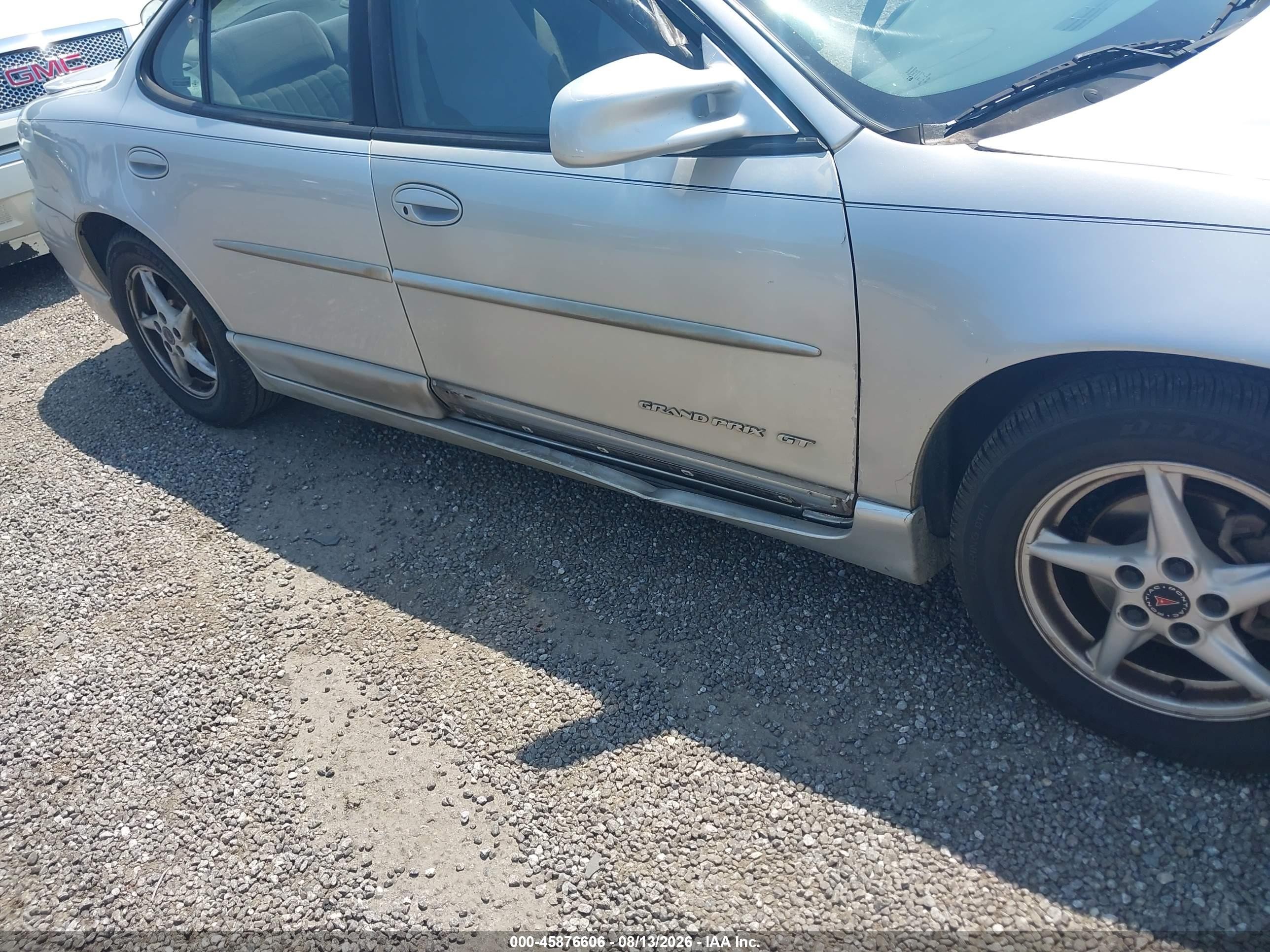 2001 Pontiac Grand Prix Gt Silver vin: 1G2WP52K41F108982