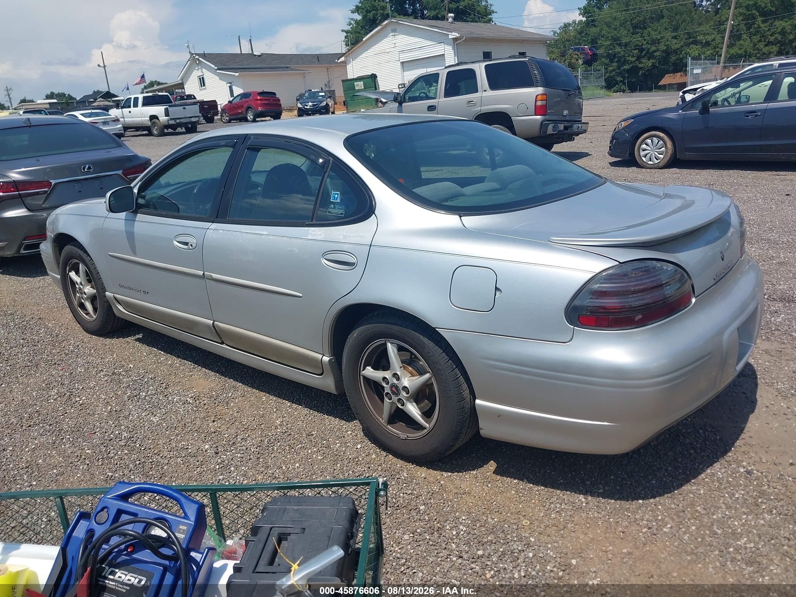 2001 Pontiac Grand Prix Gt Silver vin: 1G2WP52K41F108982
