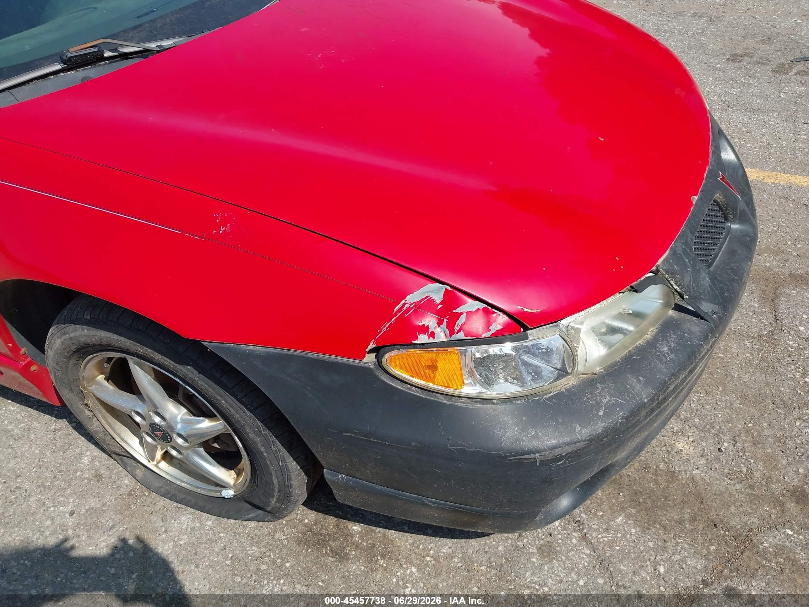 2003 Pontiac Grand Prix Gt Красный vin: 1G2WP52K43F169106