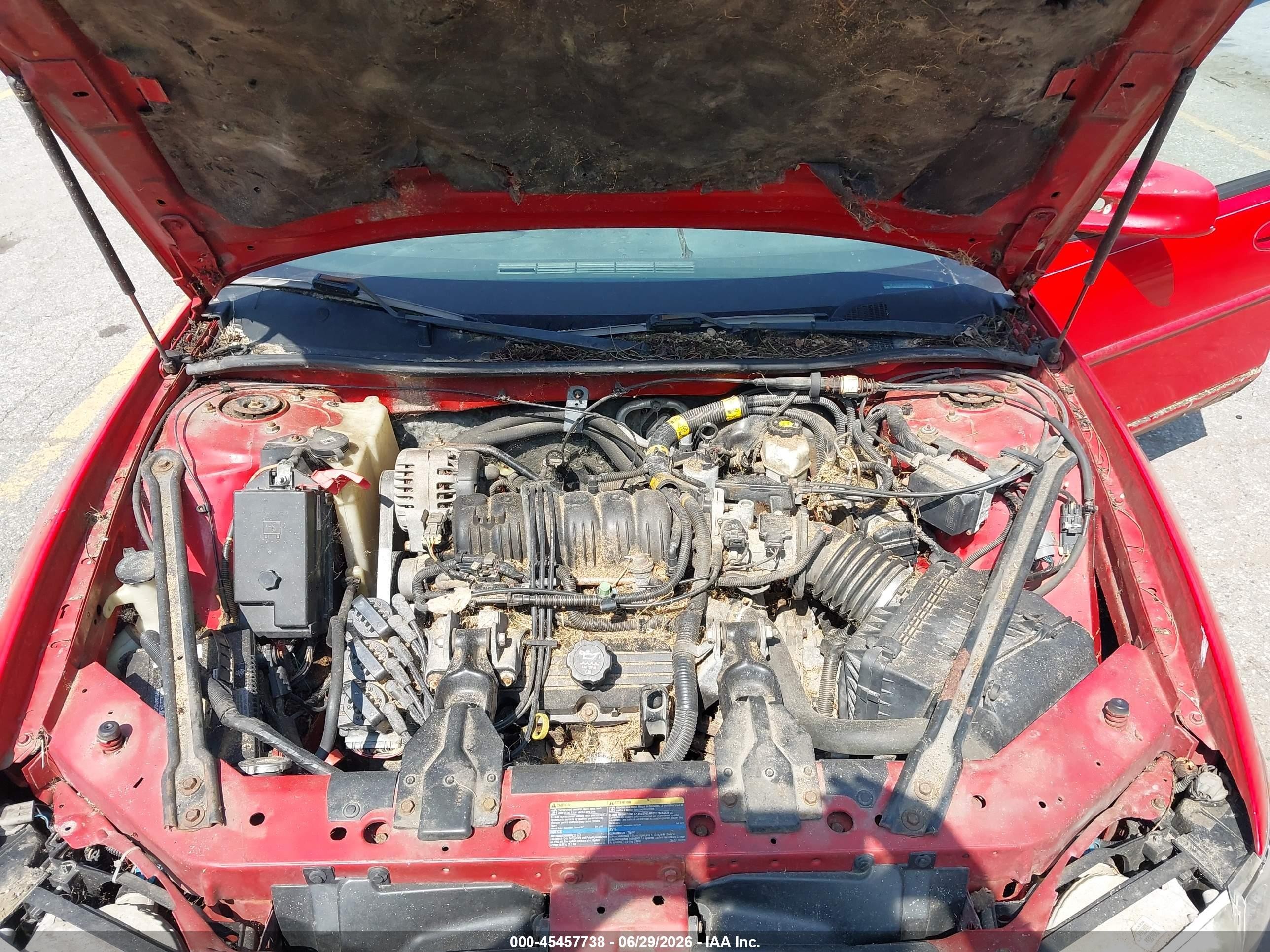 2003 Pontiac Grand Prix Gt Красный vin: 1G2WP52K43F169106