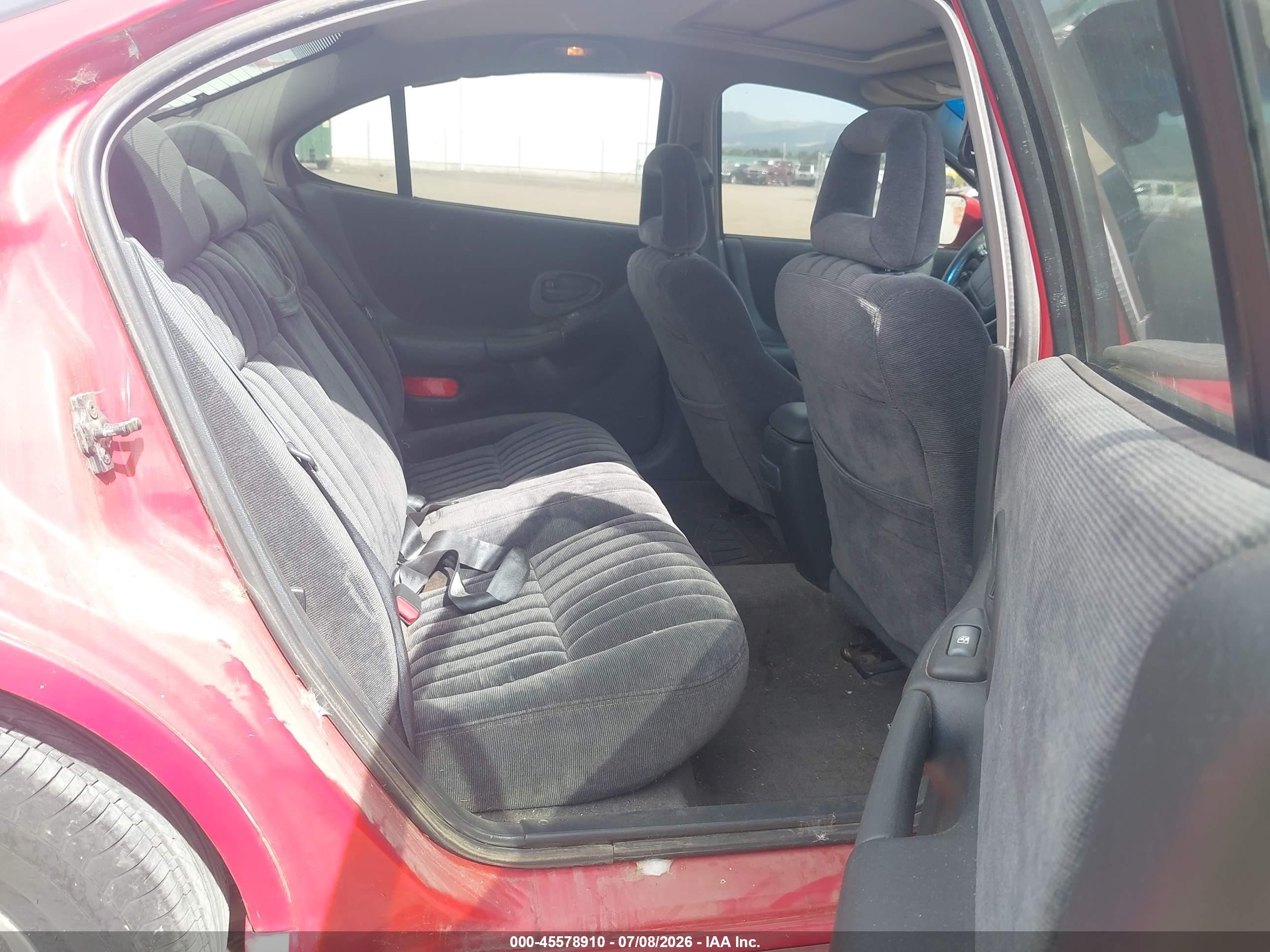 1999 Pontiac Grand Prix Gt Red vin: 1G2WP52K4XF290434